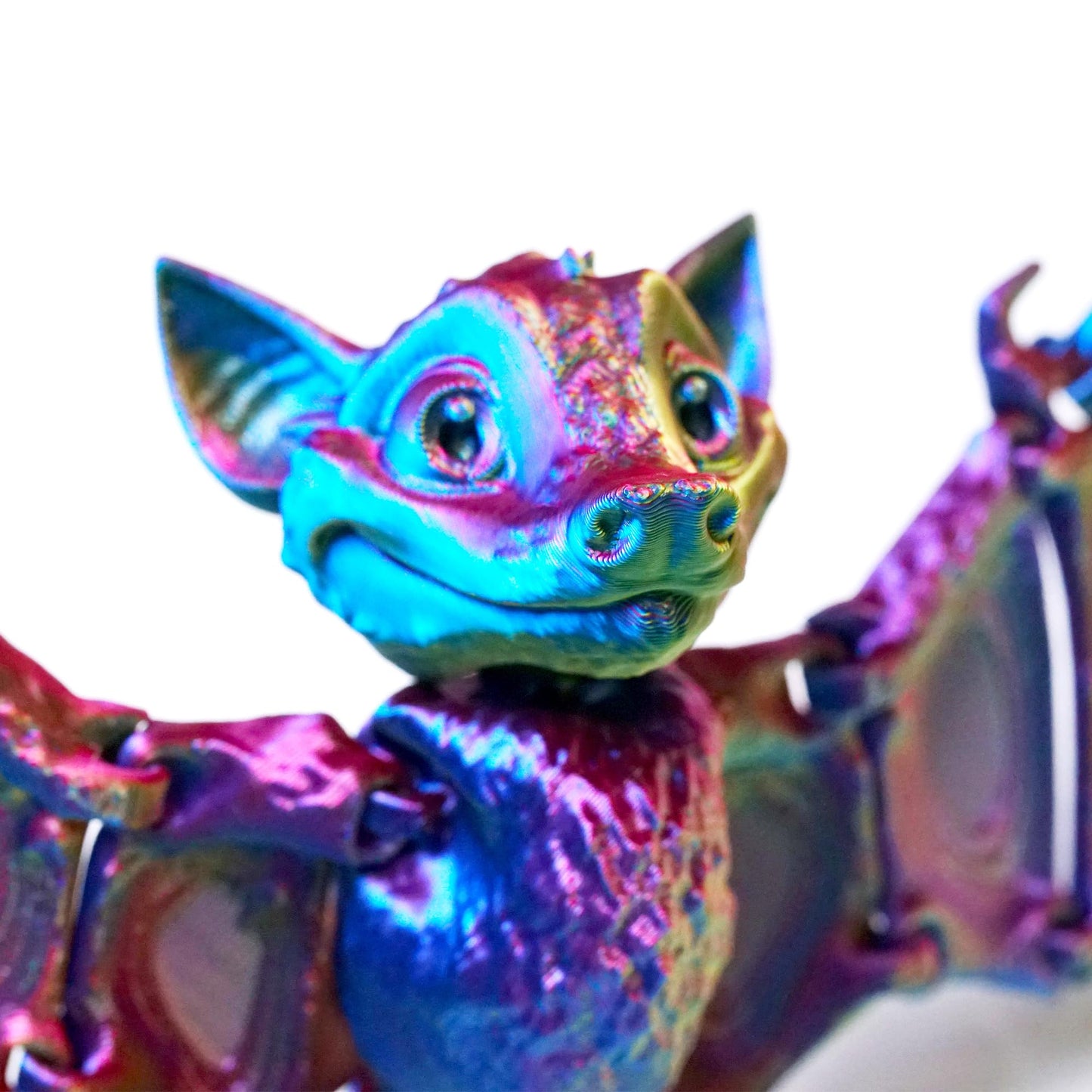3D Printed bat Model,Articulated bat Toys,Surprise Fantasy Gifts, Flexible Joint Animal Figurines, 3D Printed Stuff,Stress Relief, Fidget restlessness, ADHD Toys