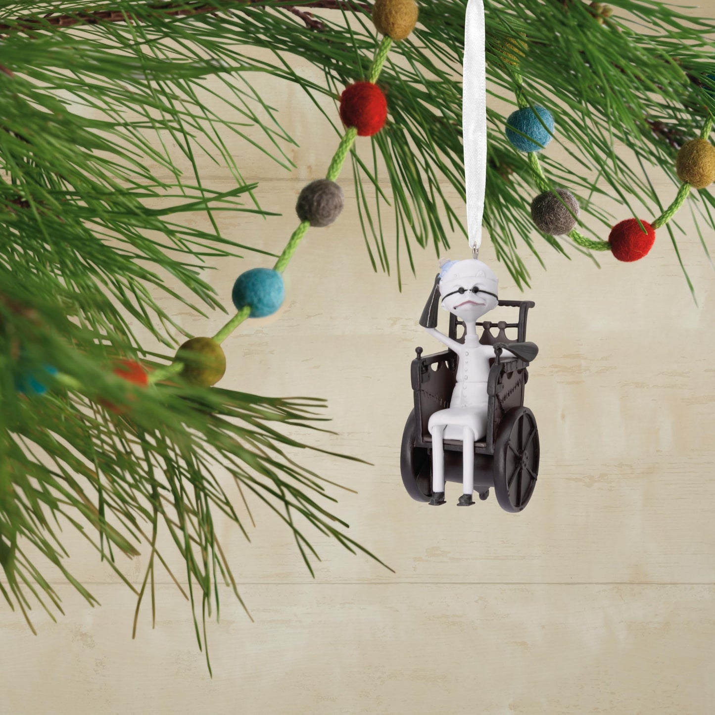 Hallmark Christmas Ornament, Disney Tim Burton's The Nightmare Before Christmas Dr. Finkelstein Ornament, Gifts for Disney Fans