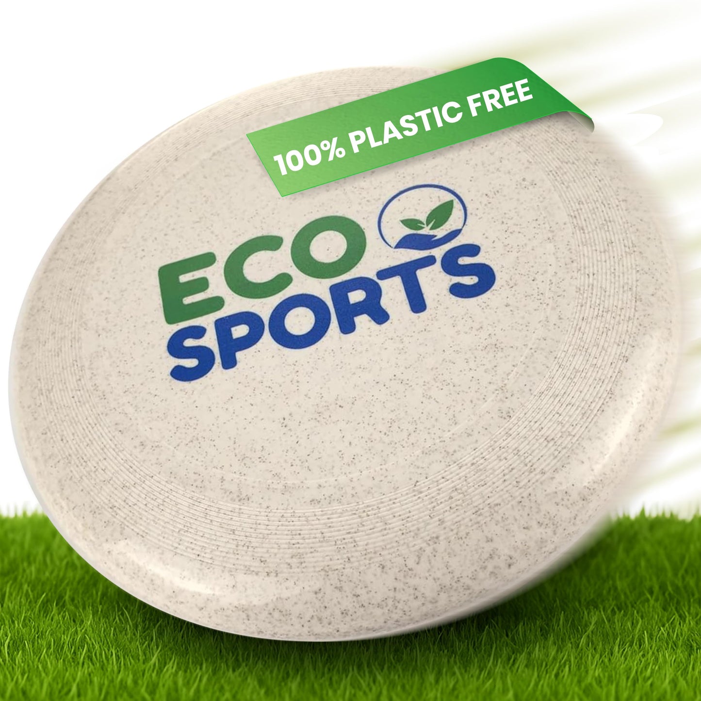 Eco Sports Ultimate Frisbee Disc 175g – Flying Disc Wheat Straw Plastic-Free Frisbee Disc for Outdoor Games, Beach Play, and Ultimate Matches