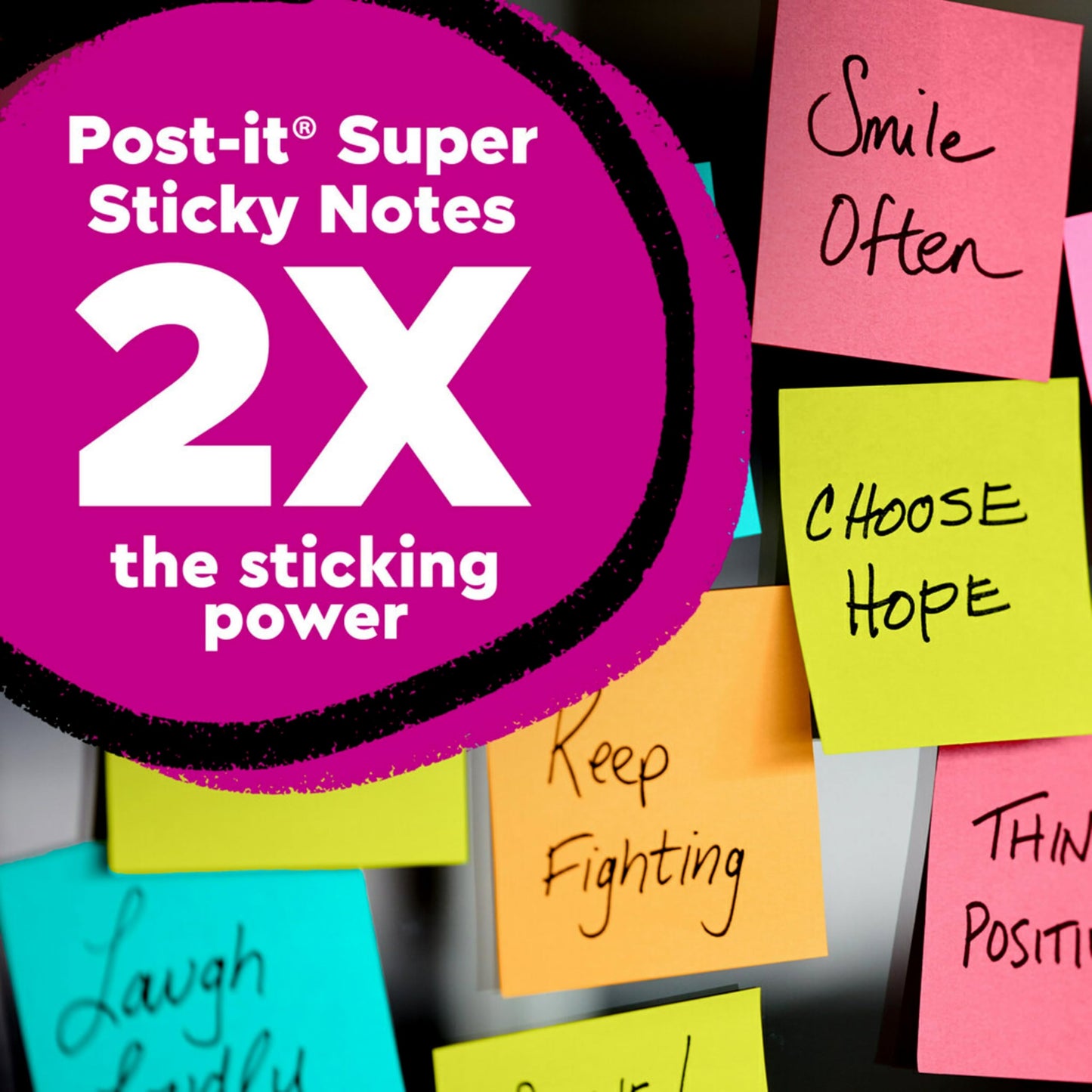 Post-it Super Sticky Dispenser Pop-up Notes, 12 Sticky Note Pads, 3 x 3 in., 2X The Sticking Power, New Year Organization or Second Semester School Supplies, Canary Yellow