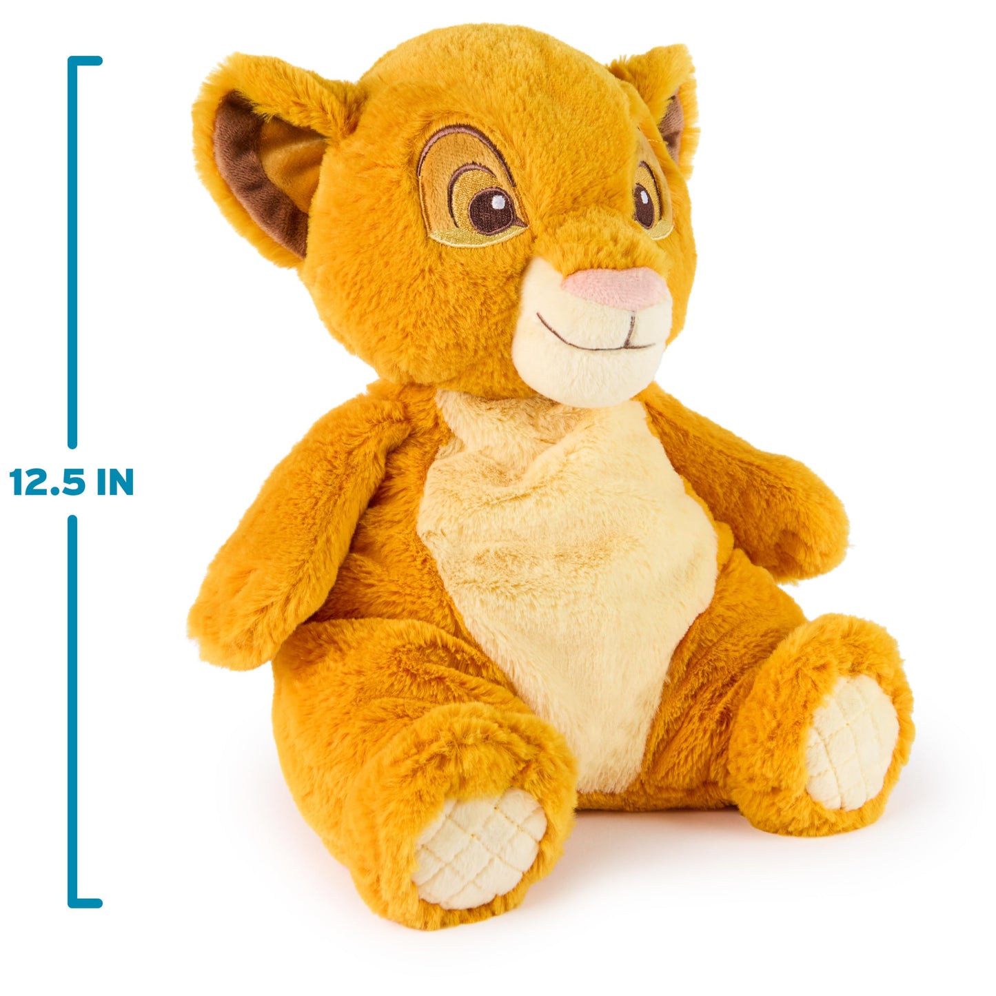 GUND Disney Official Simba Oh So Snuggly Plush, The Lion King, Lion Stuffed Animal for Babies and Infants, Yellow, 12.5”