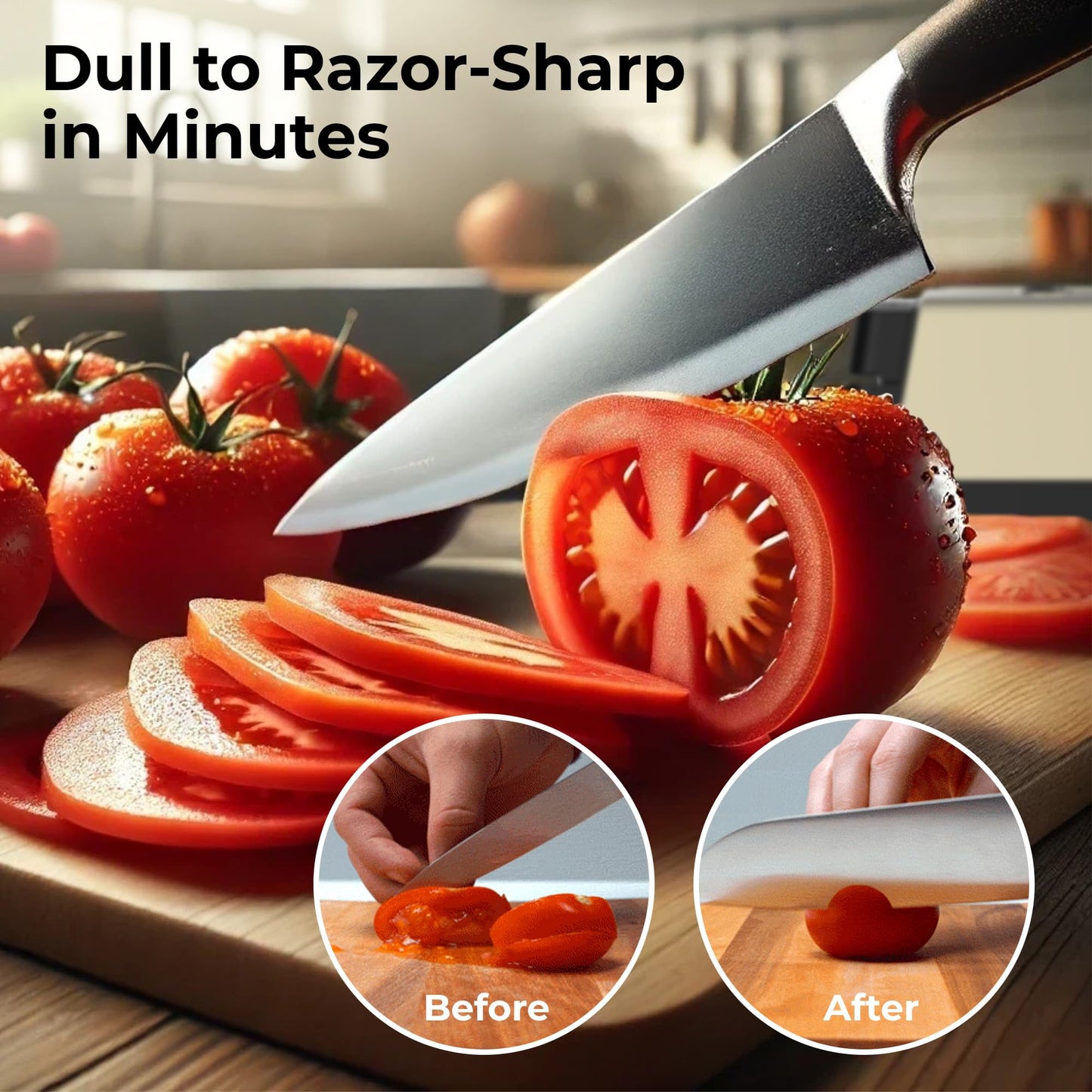 Electric Knife Sharpener for Kitchen Knives, LCD Display, 5-in-1Professional Knife Sharpener with Adjustable Speed, Diamond Wheel & Ceramic Rod, Gold