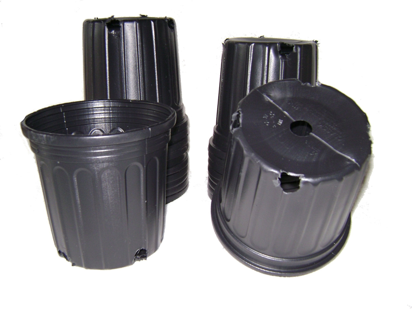 50 New Plastic Nursery 1 Gallon Trade Pot ~ Holds 0.66 Gal