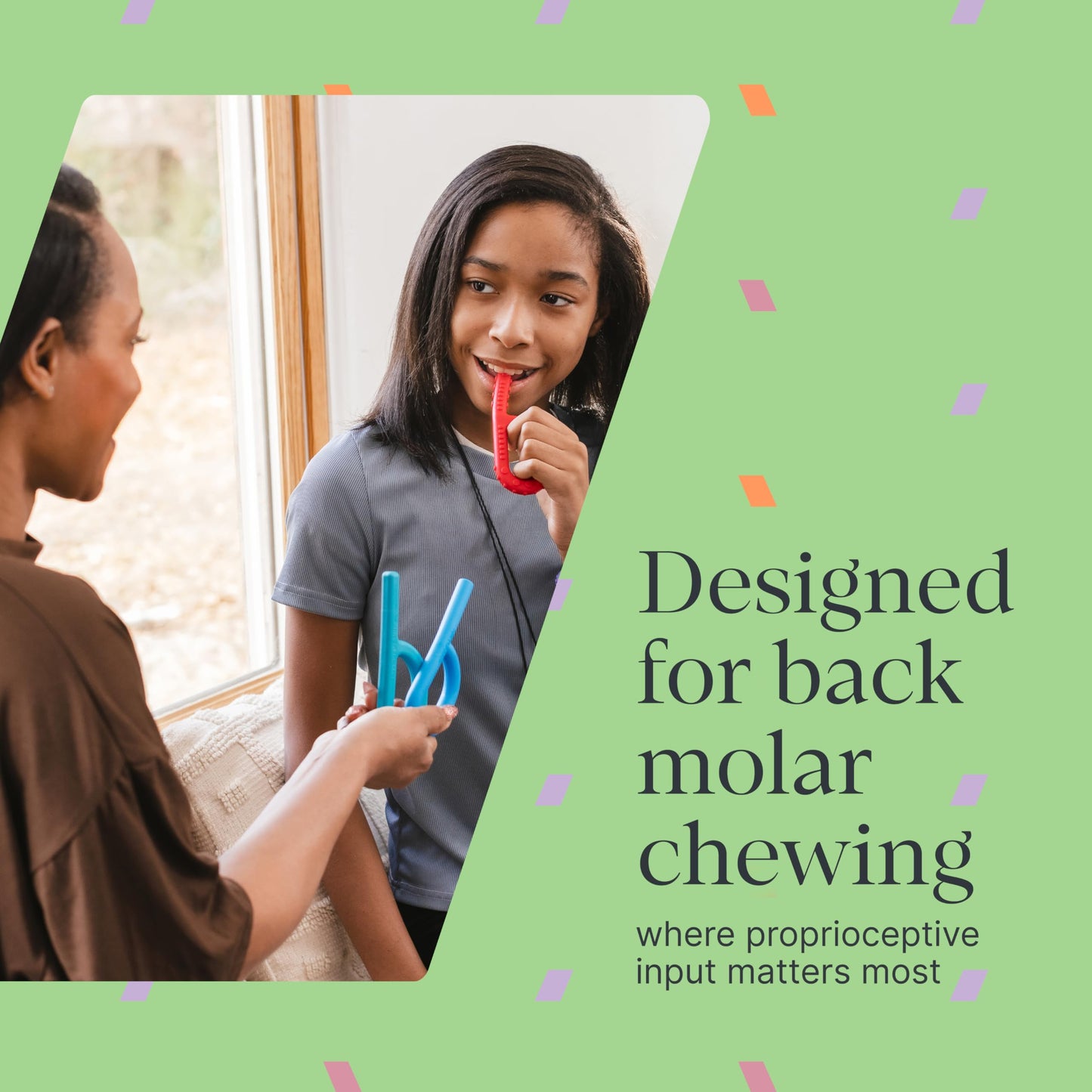 ARK Textured Grabber® XXT Super Tough Sensory P Chew for Kids and Adults - Oral Motor Chewy Tool for Sensory Processing, Biting Chewing Therapy, Autism, Special Needs, or Any Need to Chew - Royal Blue