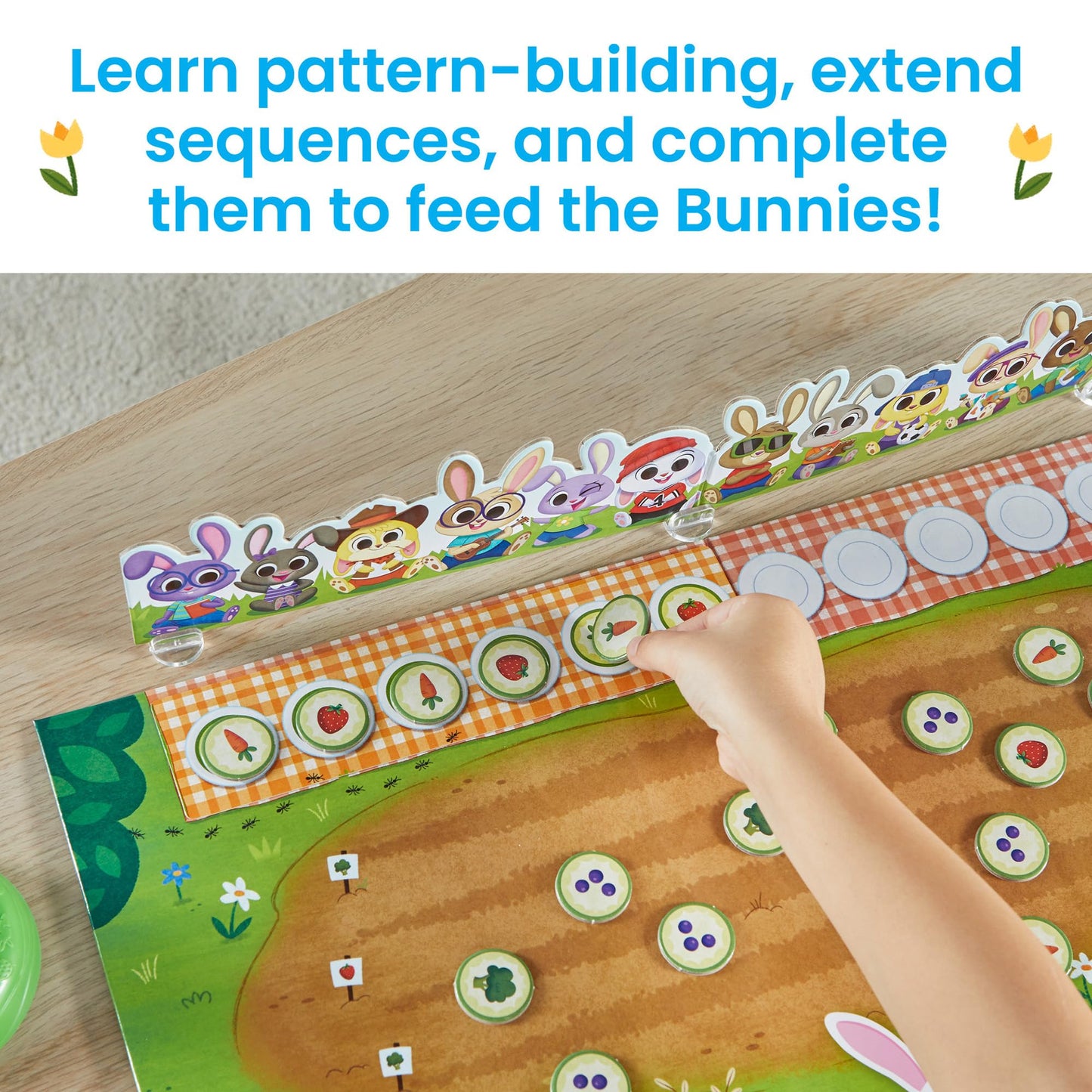 hand2mind Bunny Brunch, Cooperative Board Games, Toddler Educational Toys, Kindergarten Math Games, Preschool Learning Activities, Indoor Recess Games for Classroom, Easter Gifts for Kids
