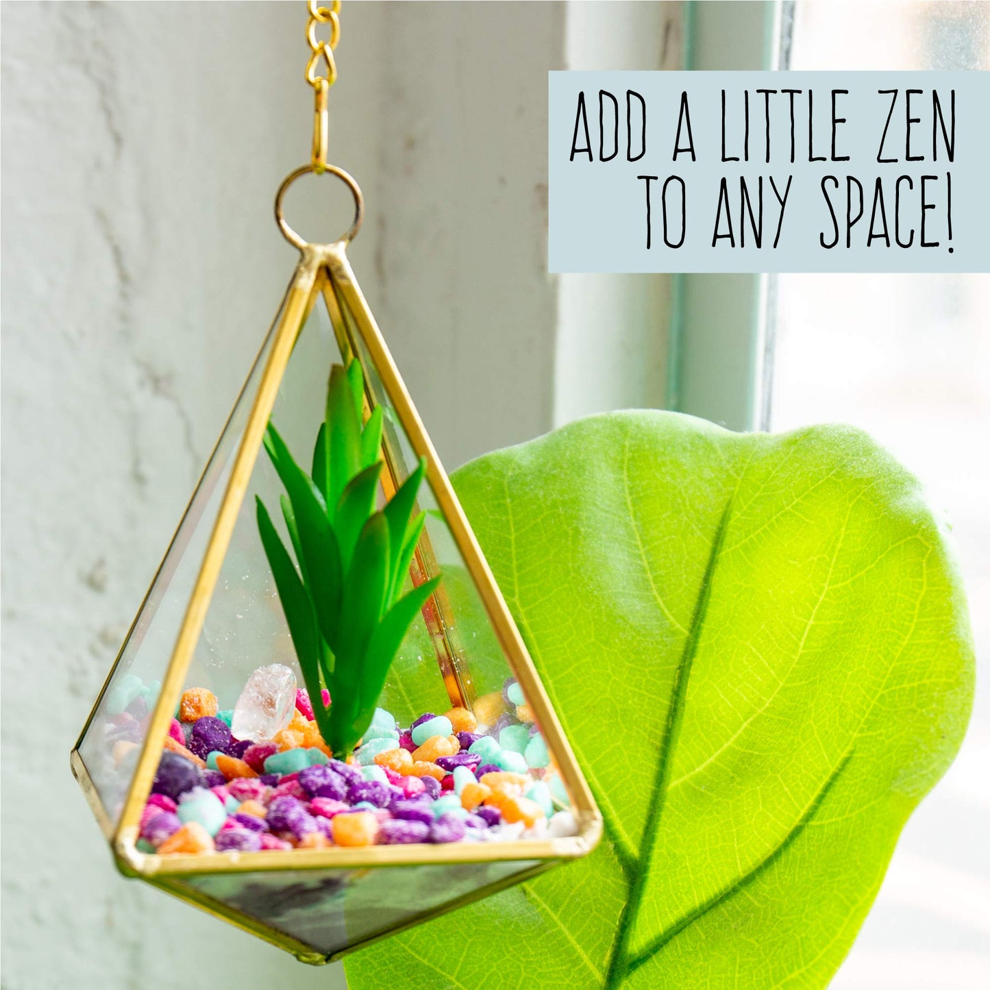 DIY Crystal Terrarium