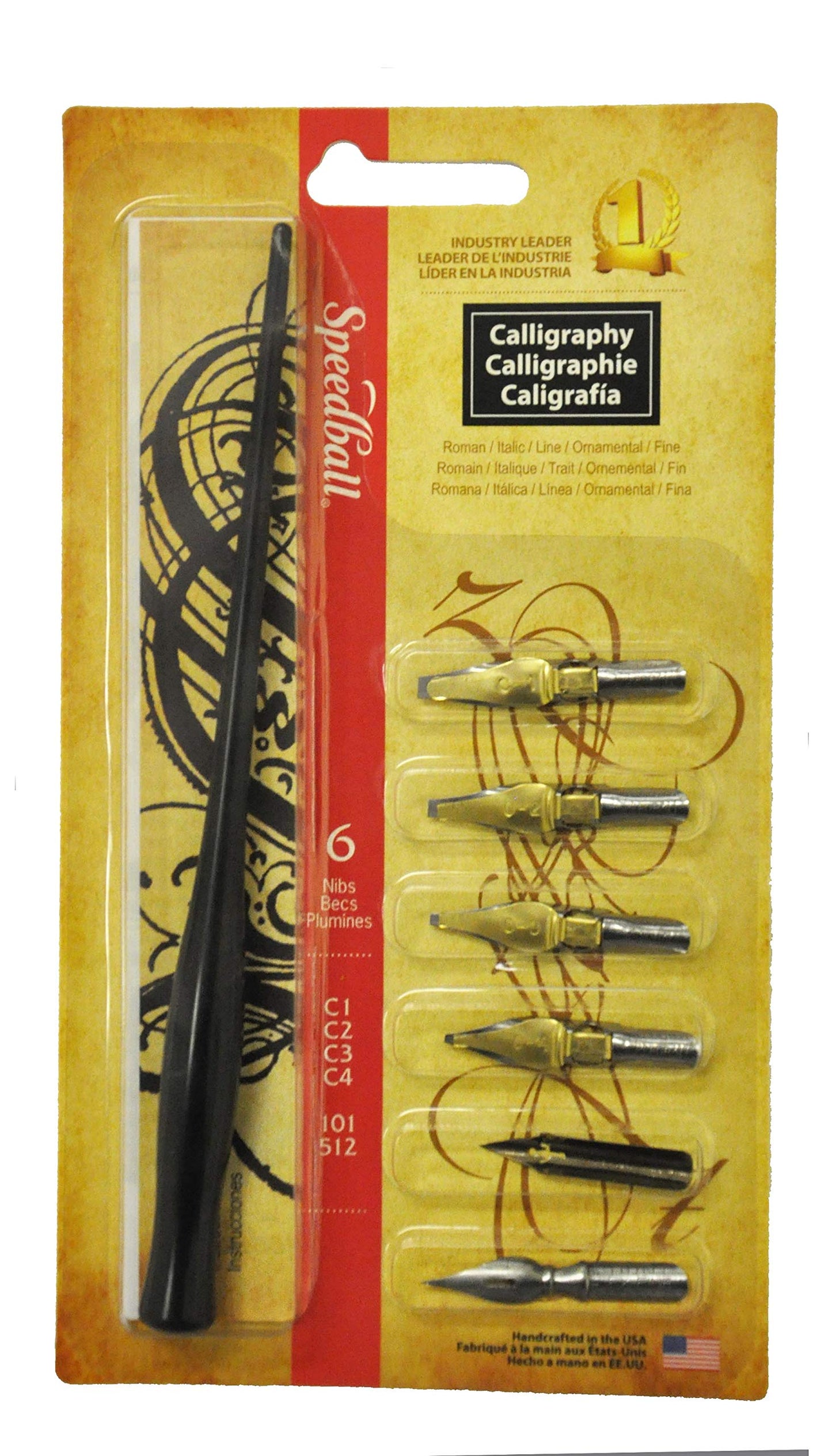Speedball Basic Calligraphy Set, Set of 7