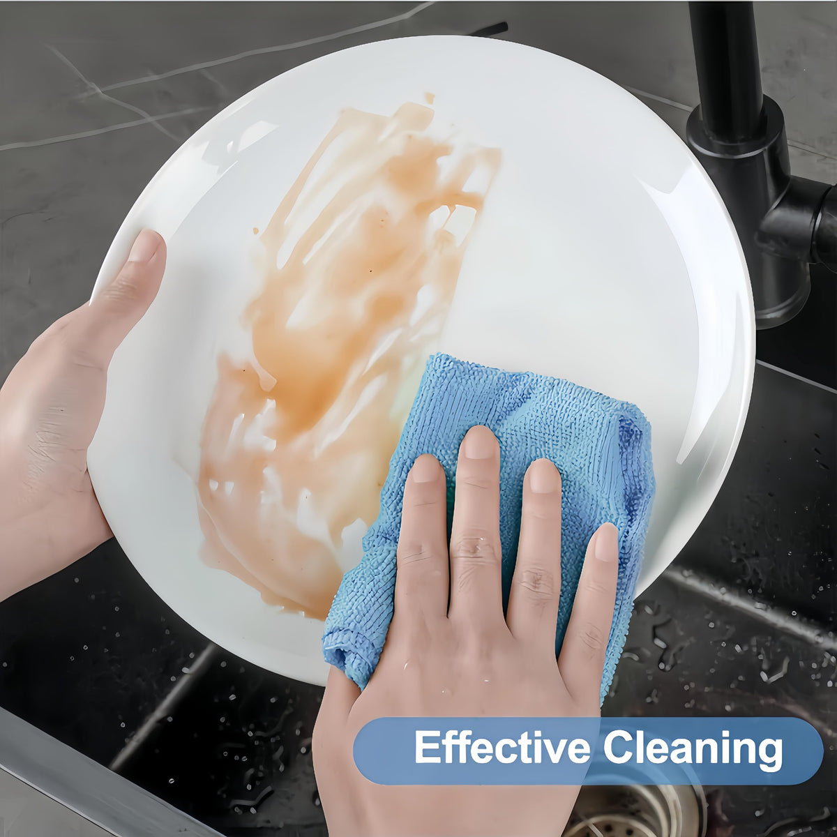 Microfiber Cleaning Cloth Roll