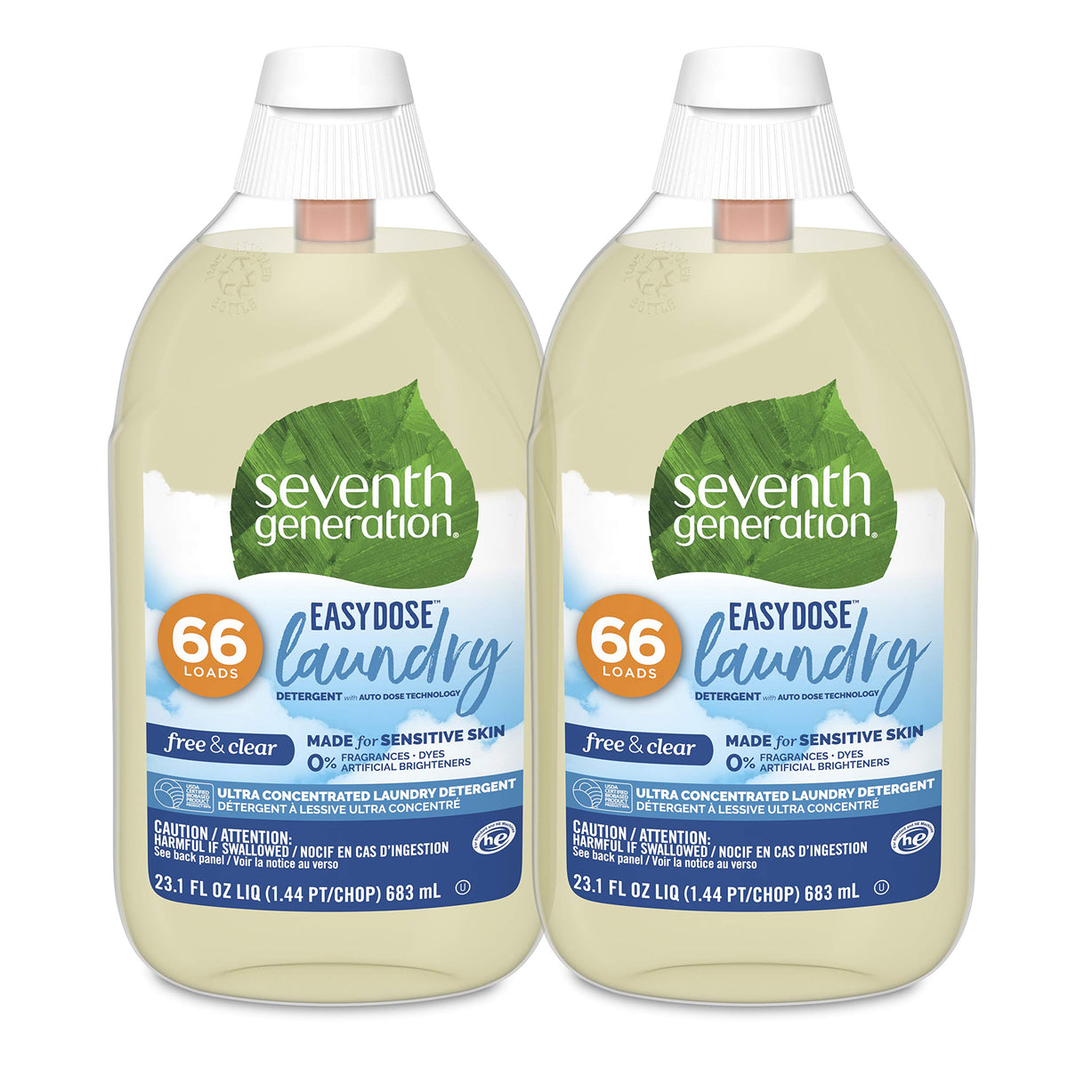 Easy Dose Laundry Concentrated Liquid Detergent (138.6 Fl Oz)