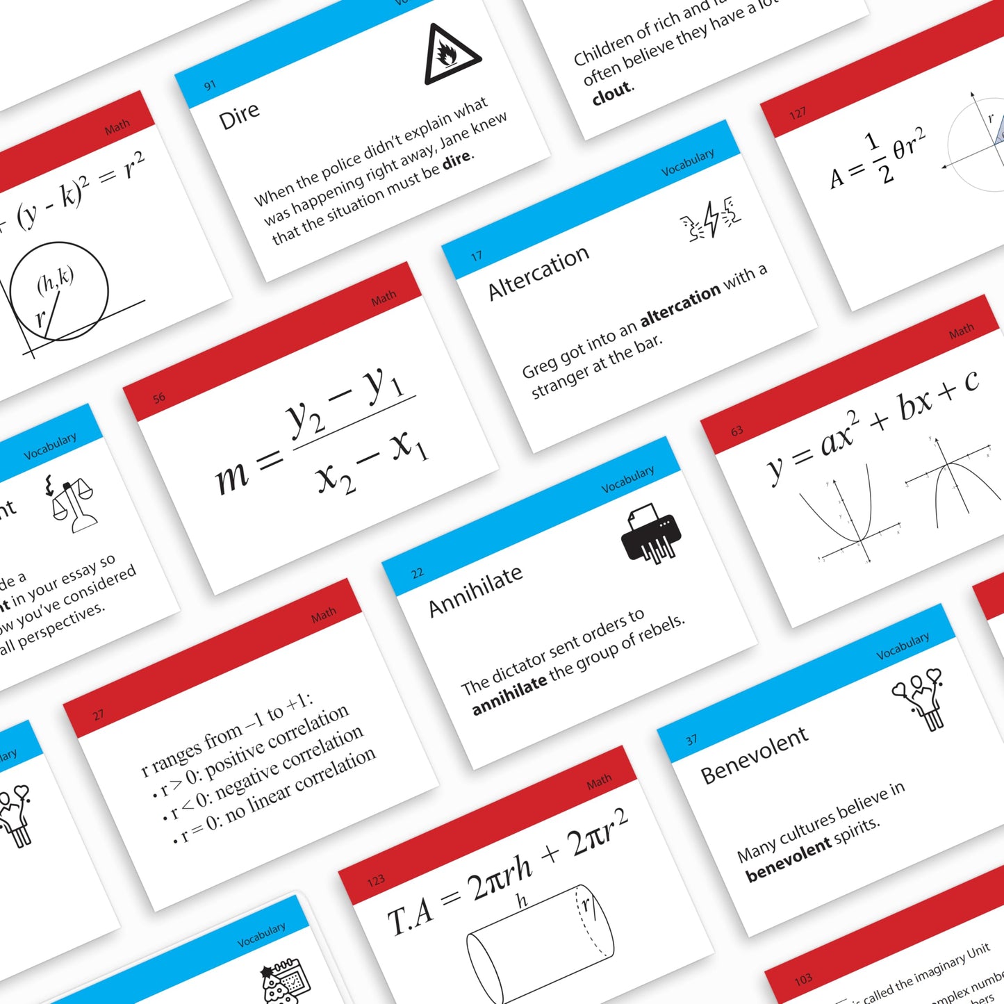 SAT Flash Cards 2026 | 400 SAT Vocabulary and SAT Math Flash Cards | SAT Prep | SAT Math Cards | SAT Vocab Cards | SAT Prep Cards | SAT Words | SAT Classroom and Home Kit | SAT Digital Prep