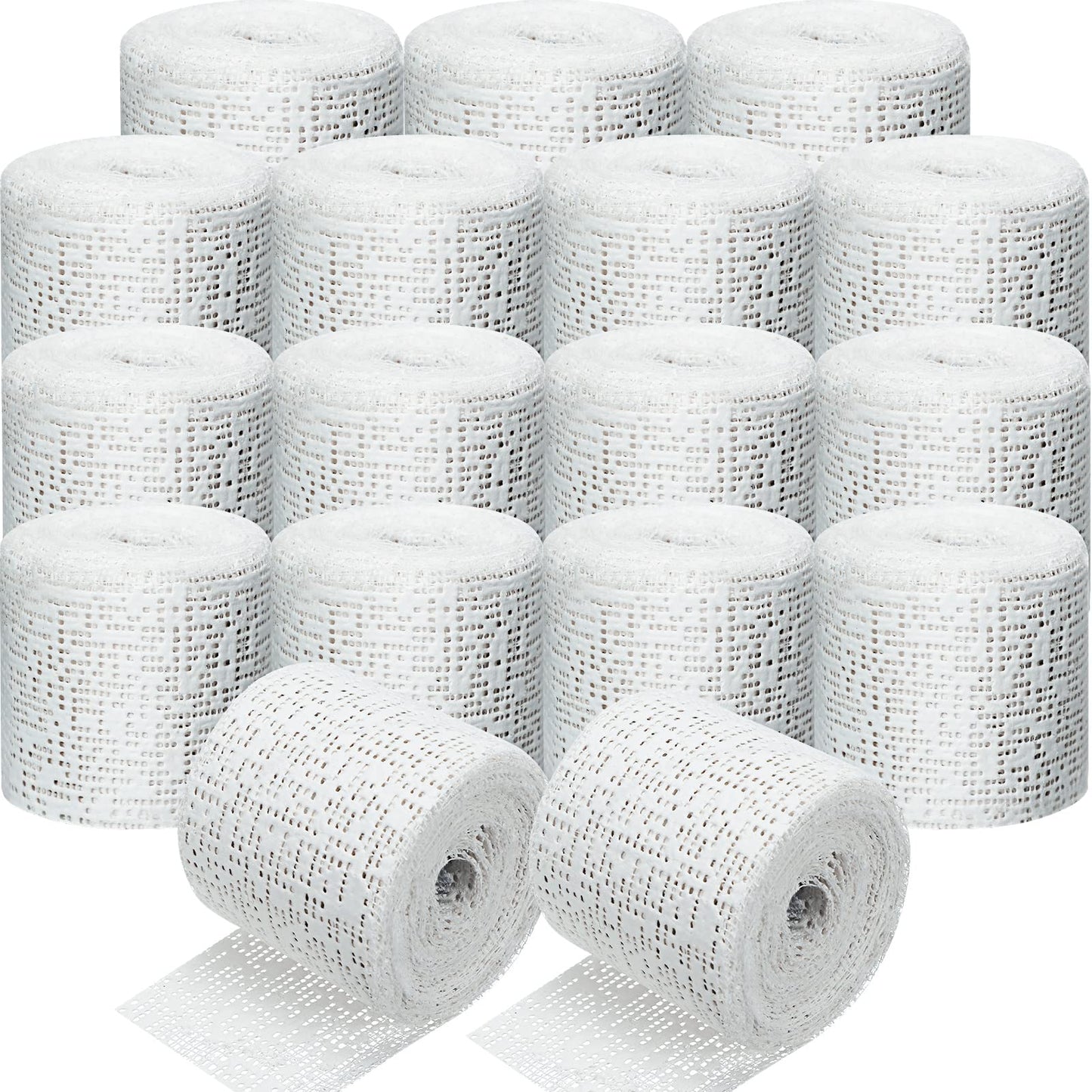 Treela Plaster Cloth Rolls Gauze Bandages Rolls Strips for Belly Casts, Scenery Molds, Mask Making, Art Projects, Body Casts, Craft Supplies(2 Inch x 59 Yard)