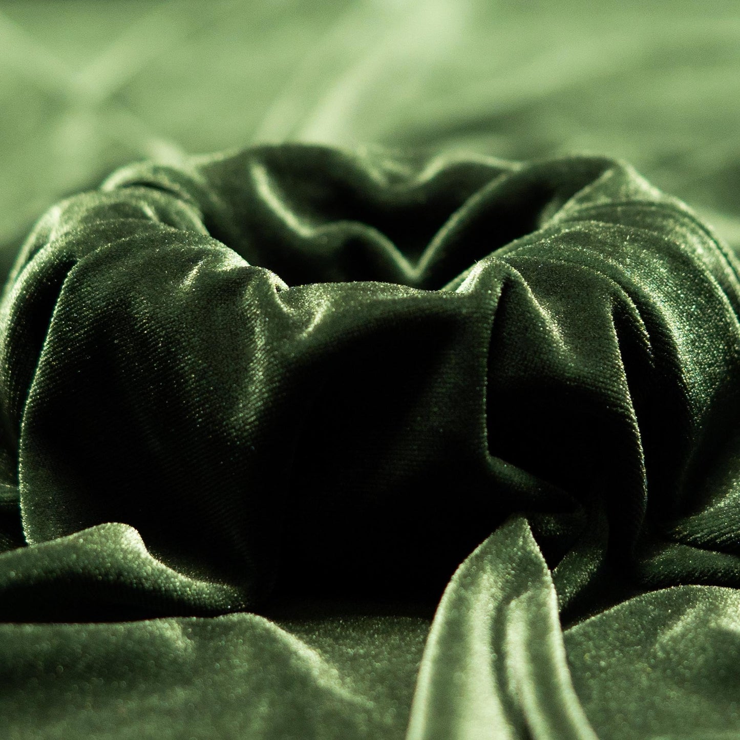 Ice Fabrics Stretch Velvet Fabric by The Yard - 60" Wide Soft Stretchy Fabric for Sewing Clothes, Apparel, Costume, Crafts - 90% Polyester 10% Spandex - Dark Olive Green - 1 Yard