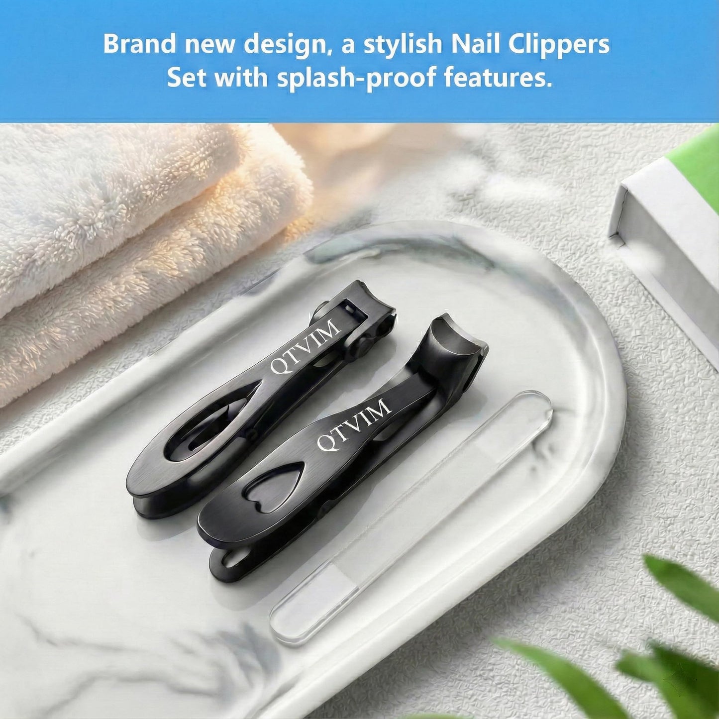 Toenail Clippers for Thick Nails for Men Seniors|3 Pack Ergonomic Long Handle Angled Head Toe Nail Clippers with Catcher|Premium Steel Wide Opening Fingernail Clipper-Heavy Duty Nail Clipper for women