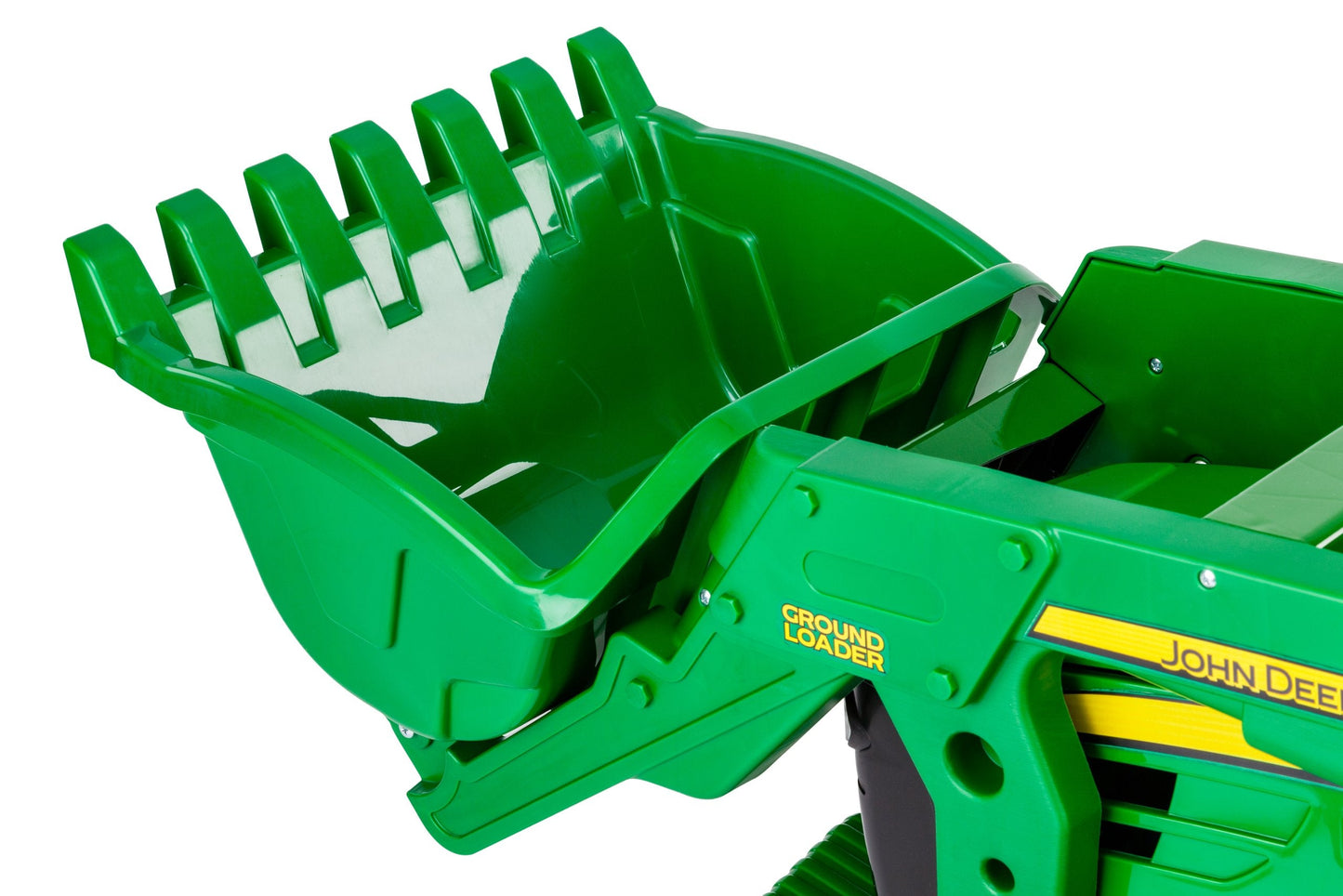 Peg Perego John Deere Ground Loader Tractor Extra-Large 12 Volt Ride on Tractor for Kids Ages 3-7
