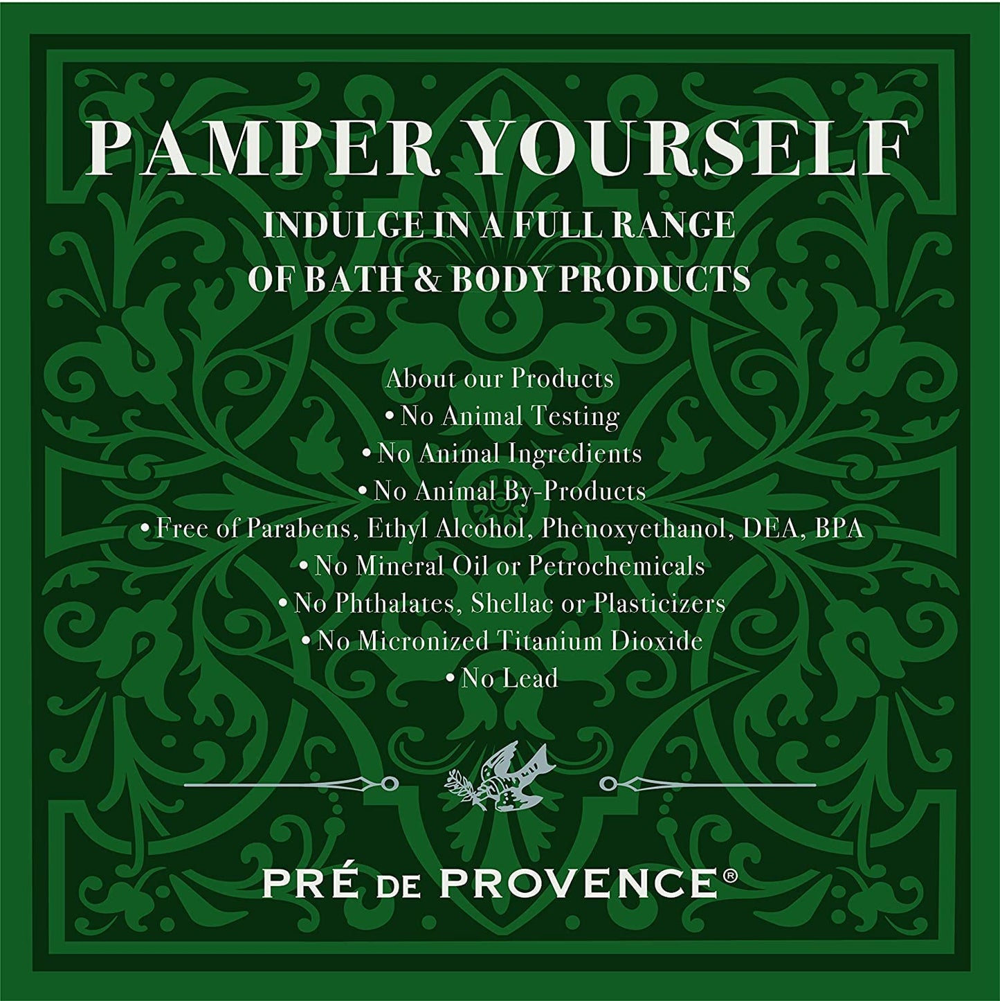 Pre de Provence Bergamot & Thyme Men's Fragrance Collection, Soap Gift Box, 200 Grams