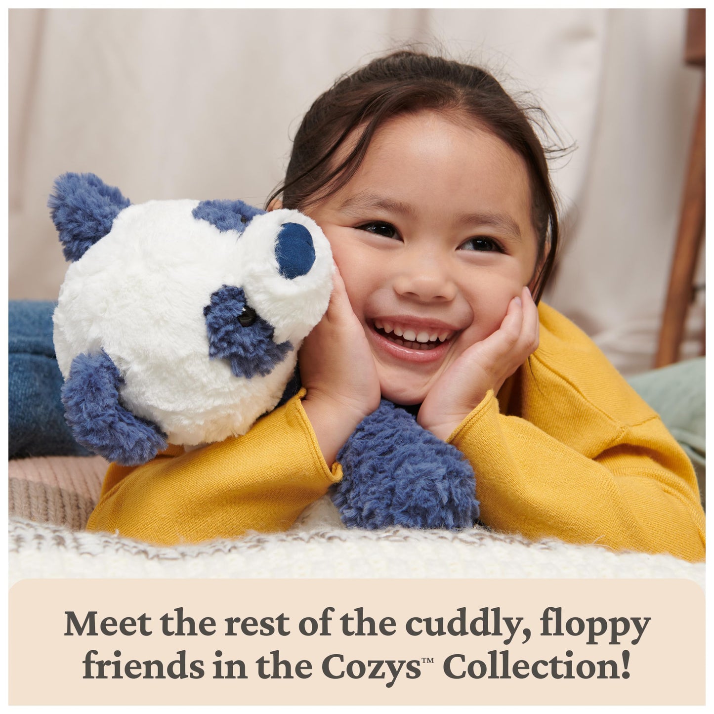GUND Cozys Collection Kitten Plush, Cat Stuffed Animal for Ages 0 and Up, Purple, 10"