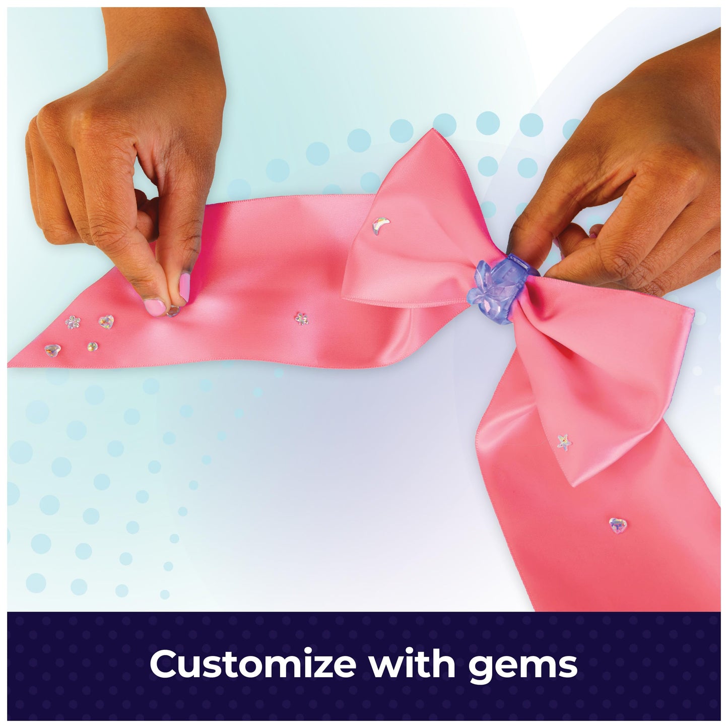 Cool Maker, Hair STYL’d Bow Maker, Make & Remake 4 Bows, Hair Accessories Arts and Crafts Kit, Kids Toys for Girls Ages 6 and up