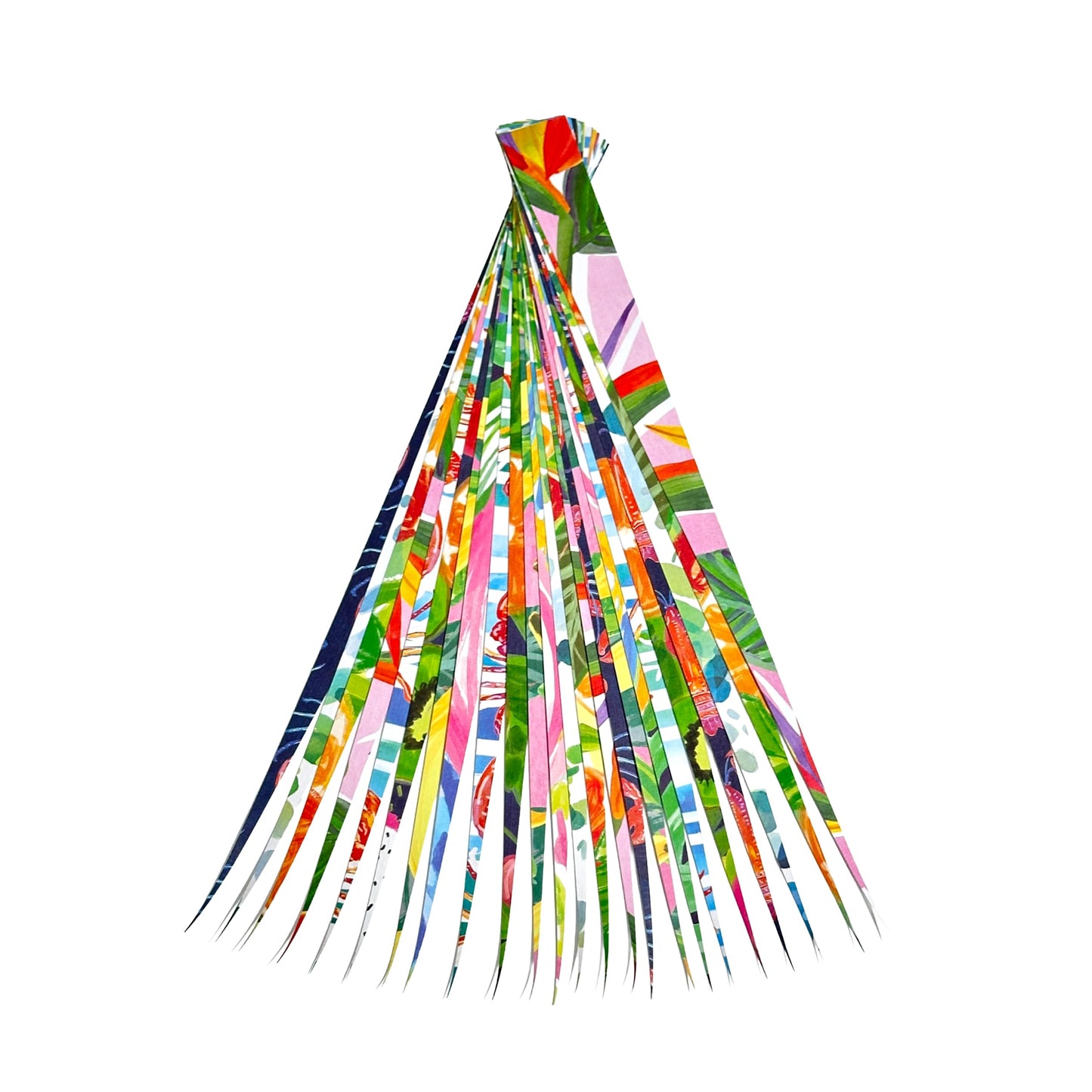 Paper Strips Multi Size Pack Includes 1", 3/4", and 1/2" Wide Triangle Shape Strips to Make Paper Beads (144-Strips-Multi)