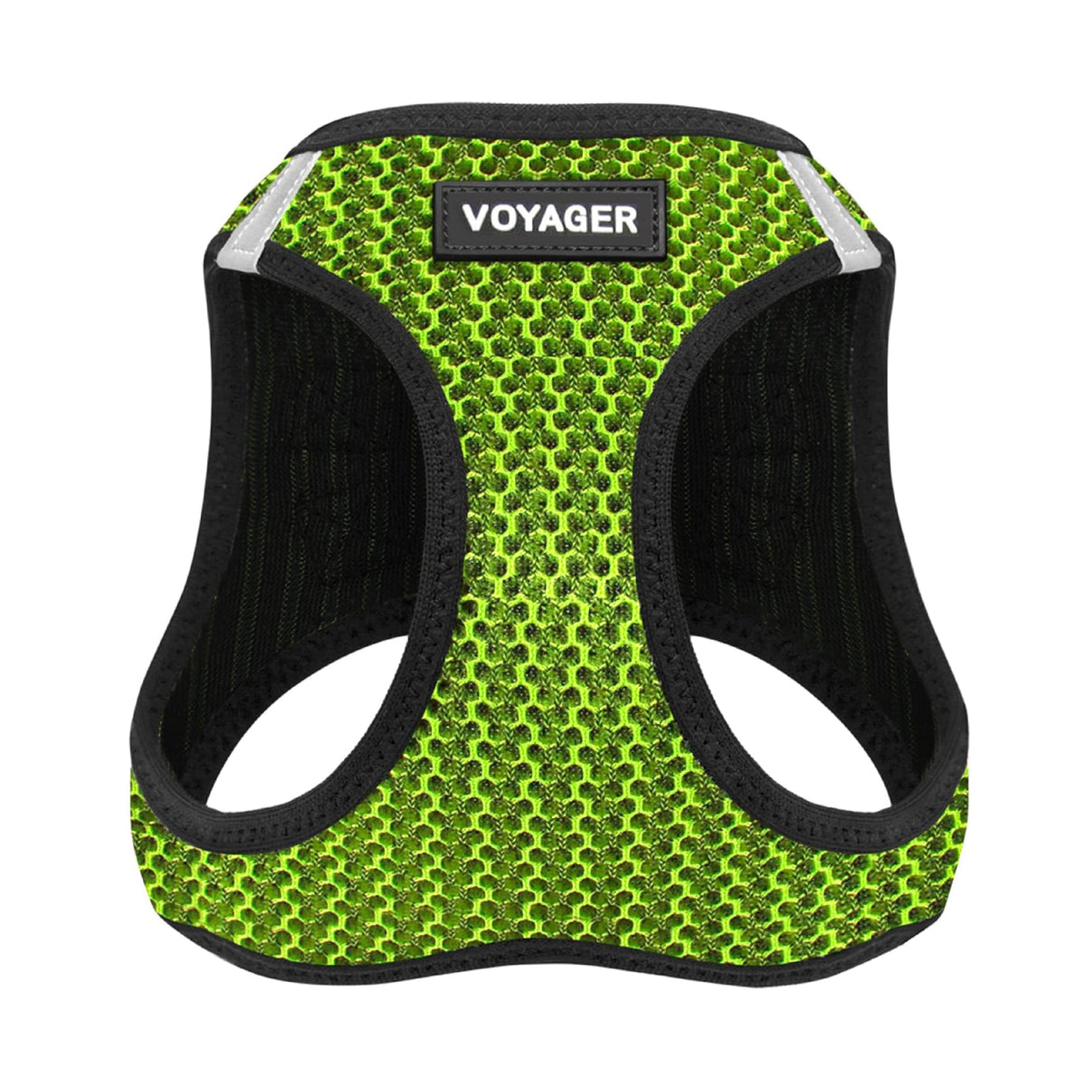 Voyager Step-in Air Dog Vest Harness - Orange/Black Trim, Large