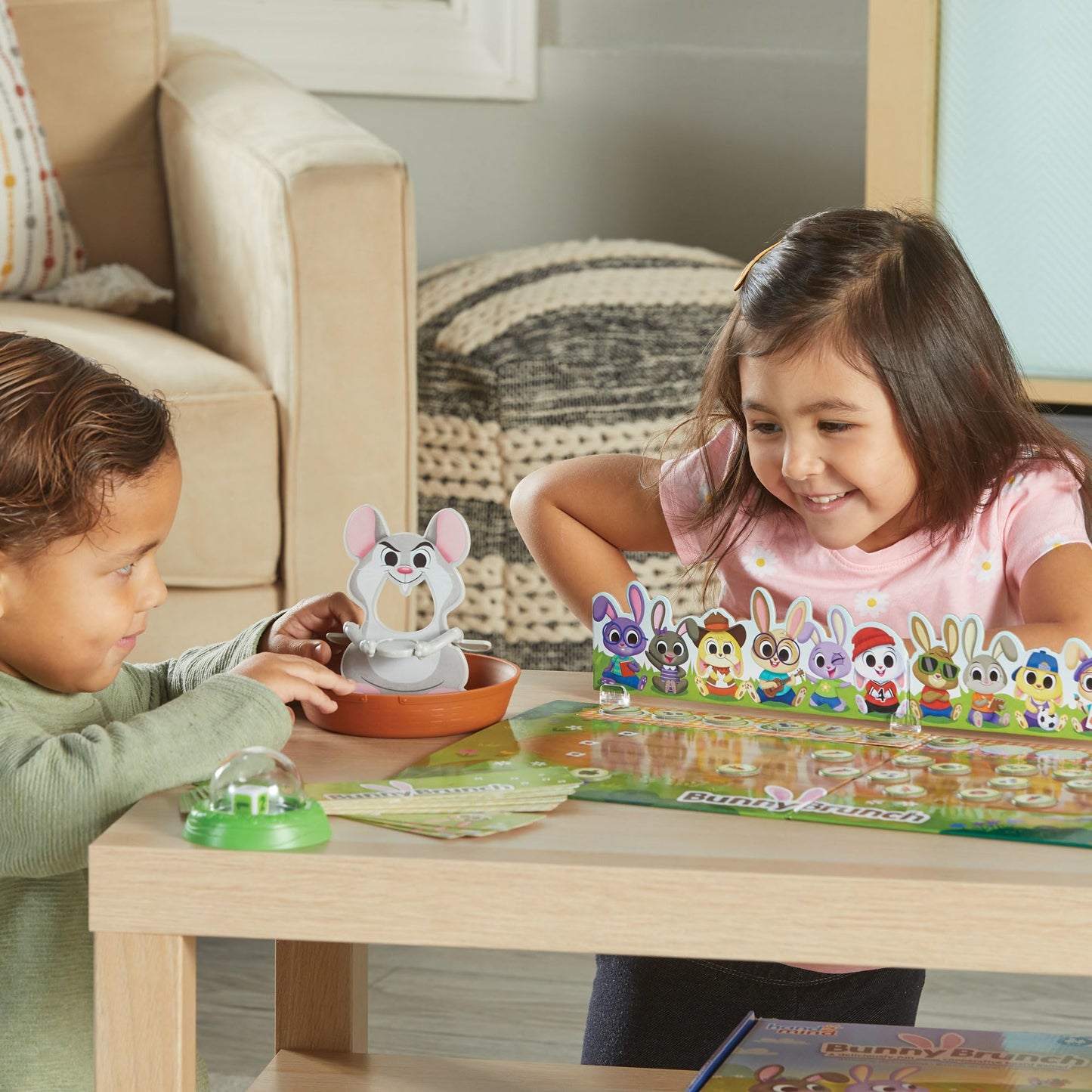 hand2mind Bunny Brunch, Cooperative Board Games, Toddler Educational Toys, Kindergarten Math Games, Preschool Learning Activities, Indoor Recess Games for Classroom, Easter Gifts for Kids