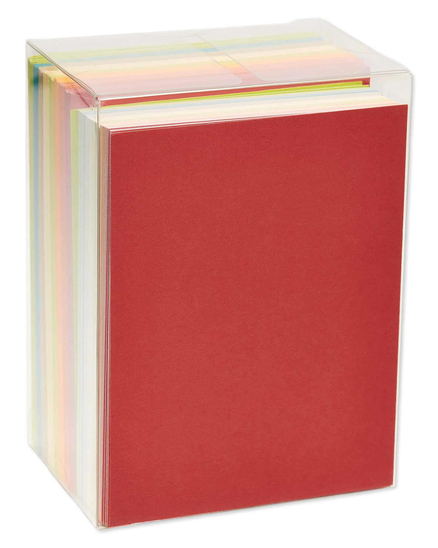American Greetings Single Panel Blank Cards with Envelopes, Earthtone Colors (100-Count)