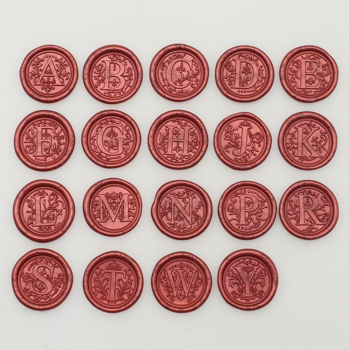 Initial Alphabet Wax Seal Stamp Kit, Retro Letter Sealing Stamp with 150Pcs Sealing Wax Beads Spoon Pen Set for Wedding Invitations Cards Envelopes (J)