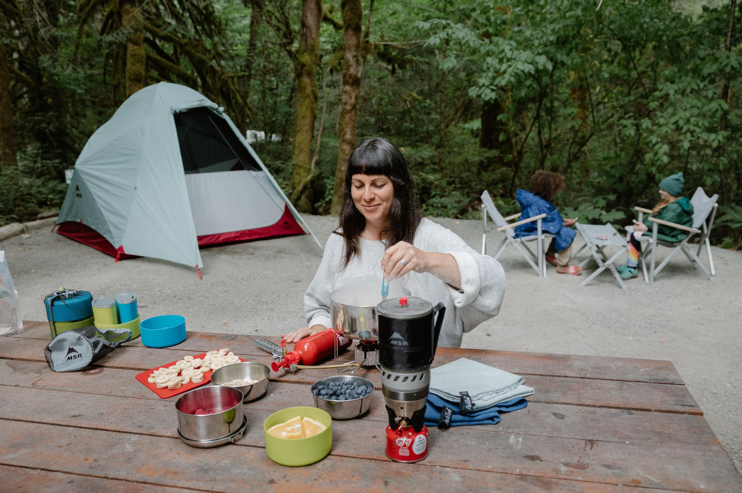 MSR Alpine Stainless Steel Nesting Camping Bowl,Silver