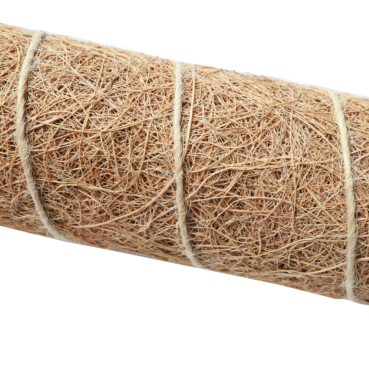 Moss Pole for Plants 4 Pack Natural Coco Coir Climbing Support Stakes with Plant Ties Indoor Monstera Plant Training Extension Poles 14.8inch Each Total 59.2inch