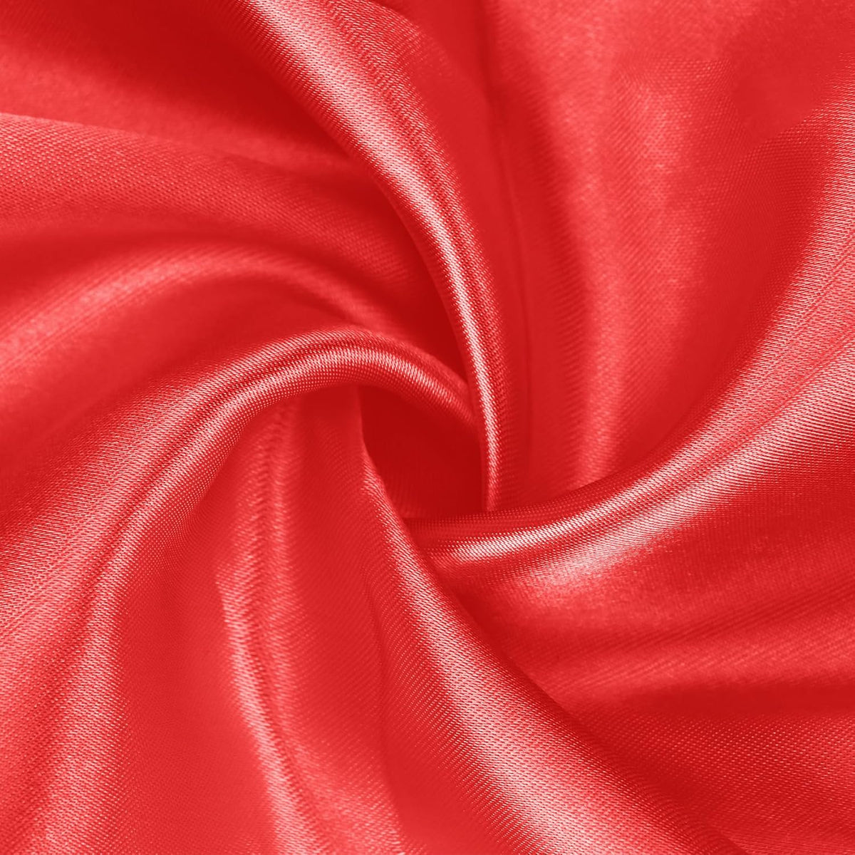 Bailarina 80 Pack Red Satin Napkins,17x17 Inches Wedding Napkins Square Soft Silky Table Napkins Bulk Decorative Elegant Cloth Napkin for Party Decoration, Banquet,Wedding,Graduation