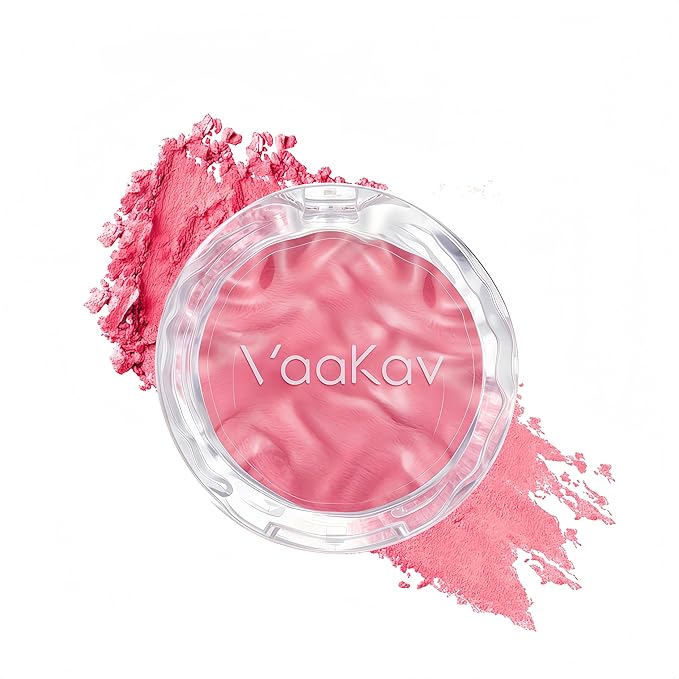 Blush Palette – Long-Lasting Waterproof Powder Blush, Natural Matte & Buildable Color, Smooth Blendable Finish for All Skin Tones, Ideal for Daily Makeup(02 ORANGE LIGHT)