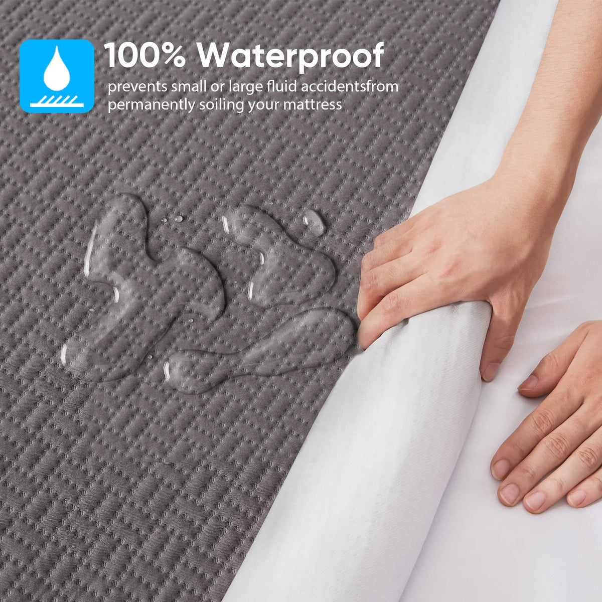 100% Waterproof Full Size Mattress Protector