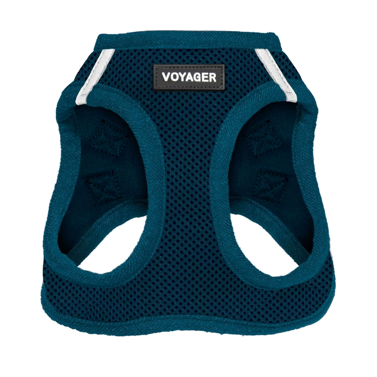 Voyager Step-in Air Dog Vest Harness - Orange/Black Trim, Large