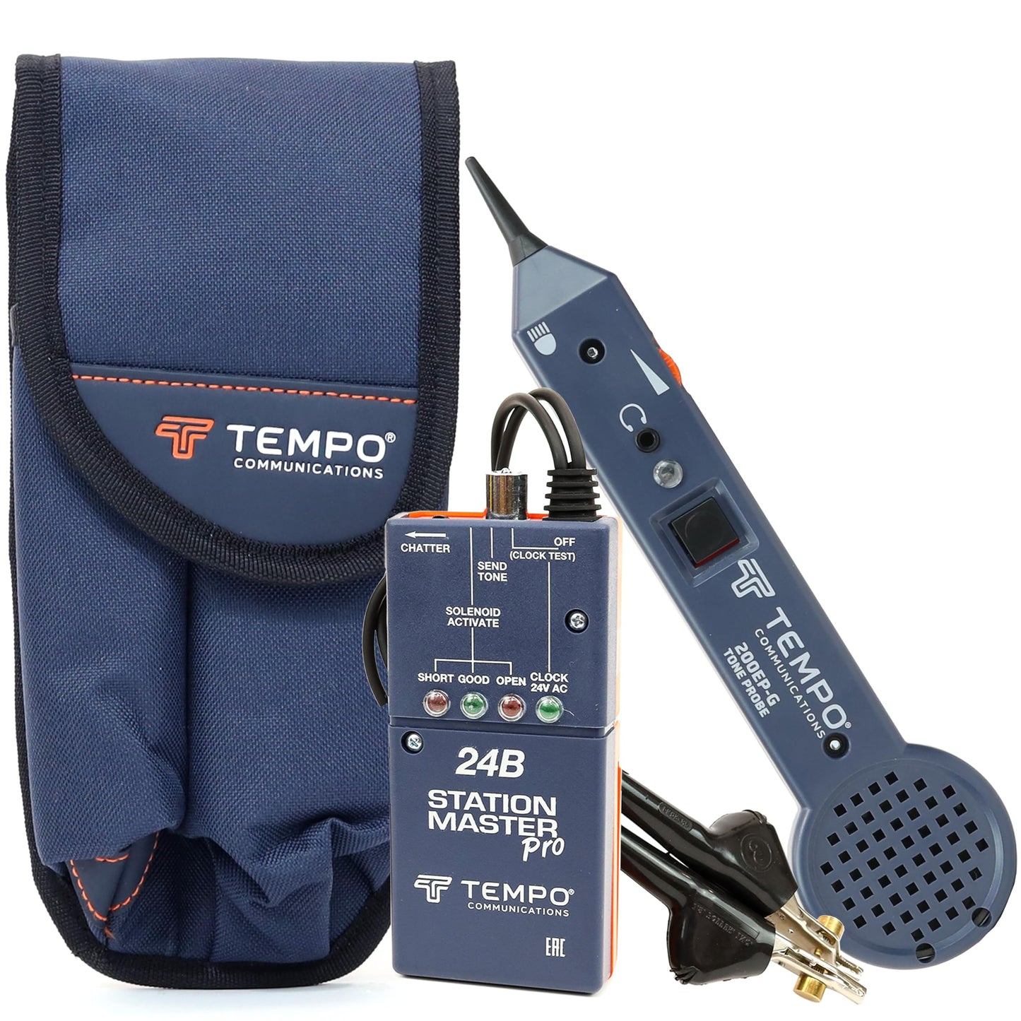 TEMPO Station Master Pro Sprinkler Valve Locator | Activate Solenoids, Chatter Solenoids, Send Tone, Locate Valve Boxes (Pro Grade Model) (24BK)