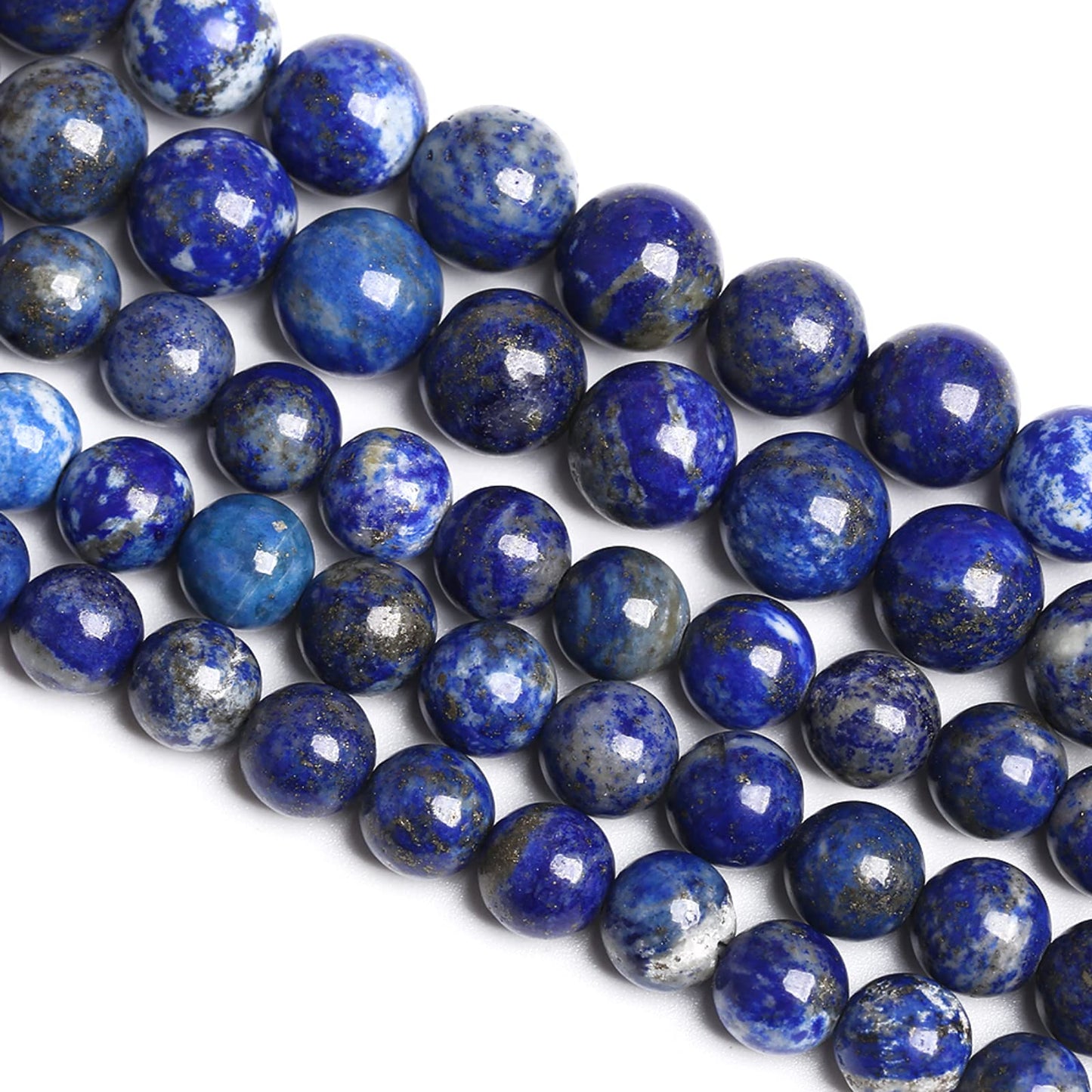 4MM 88PCS Natural Stone Blue Lapis Lazuli A Grade Gemstone Beads for Jewelry Making DIY Bracelet Crystal 1 Strand
