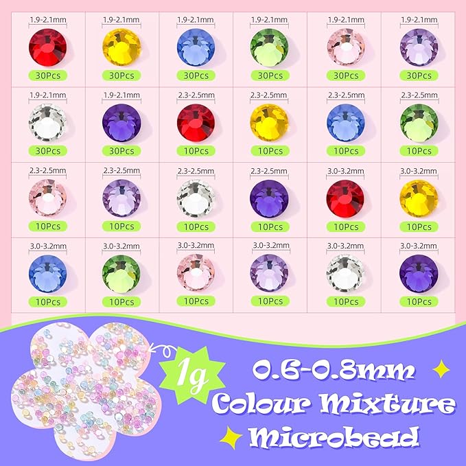WATRZ Teeth Gem Kit,Tooth Gems Kit for Teeth DIY Crystals Tooth gem Jewel for Girls Y2K Fashionable Butterfly Love Cross Spider for Boys Harmless (Pink)