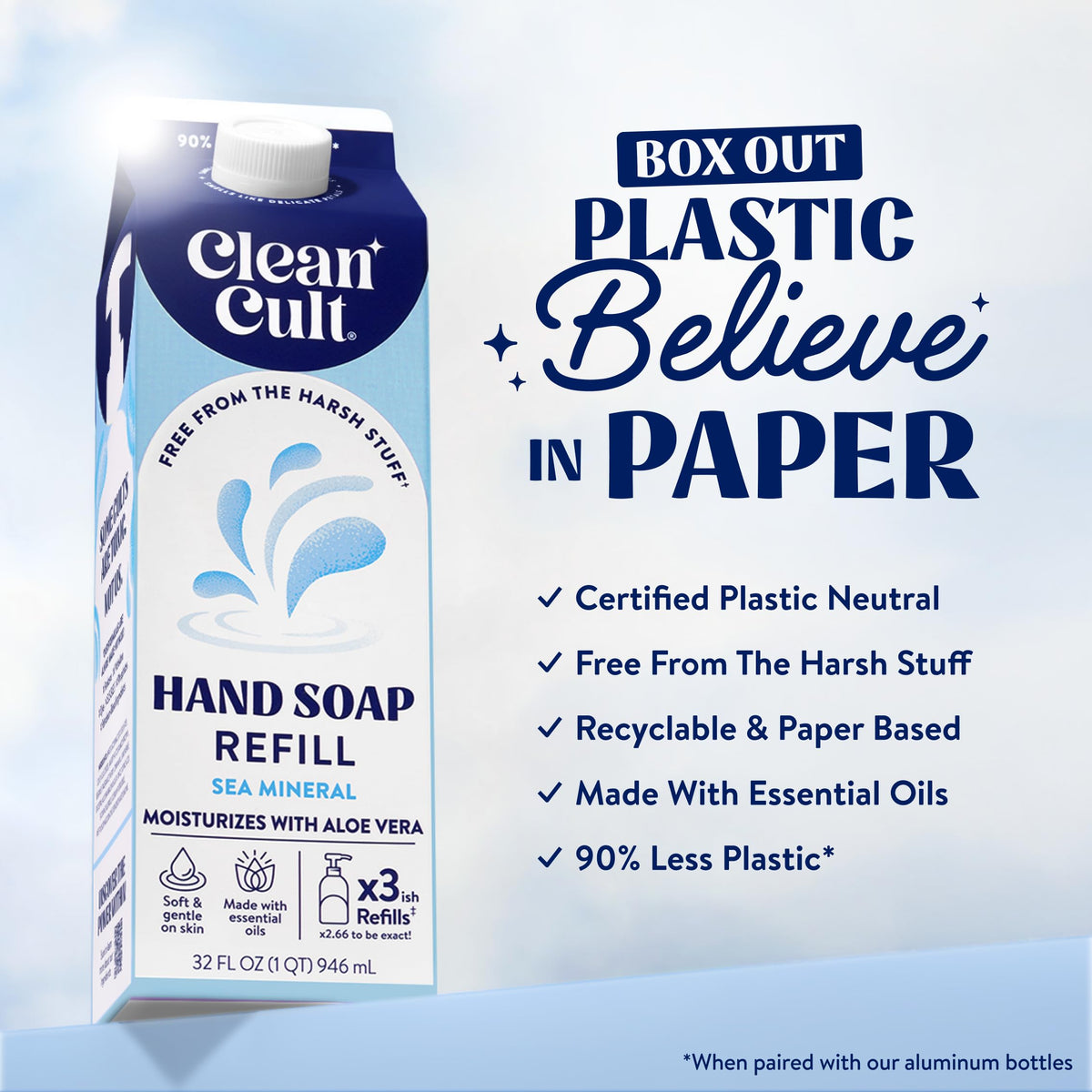 Liquid Hand Soap Refills (64 Fl Oz)