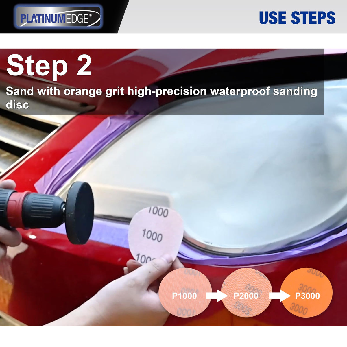 Car Headlight Restoration Kit