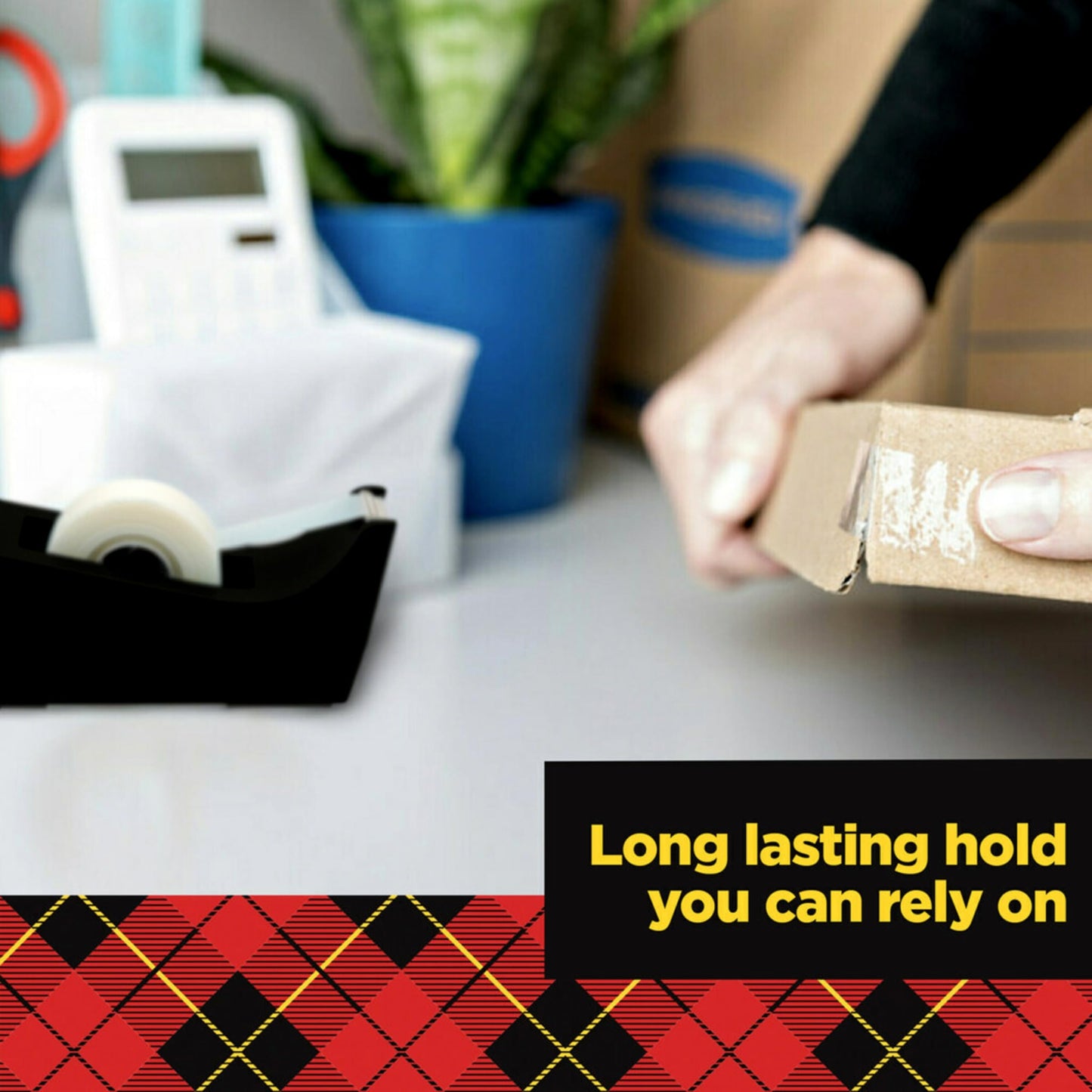 Scotch Transparent Tape, Clear Tape Engineered for Office and Home Use, 3 Inche Core, 1 in x 2592 in, 3 Rolls