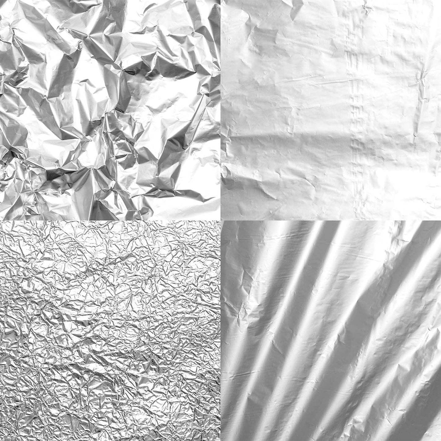 Pangda 300 Pcs Gold Leaf Sheets for Art Silver Foil Sheets Copper Metallic Flakes for crafts Gilding Crafting Painting Jewelry Making, 5.5 x 5.5 inches