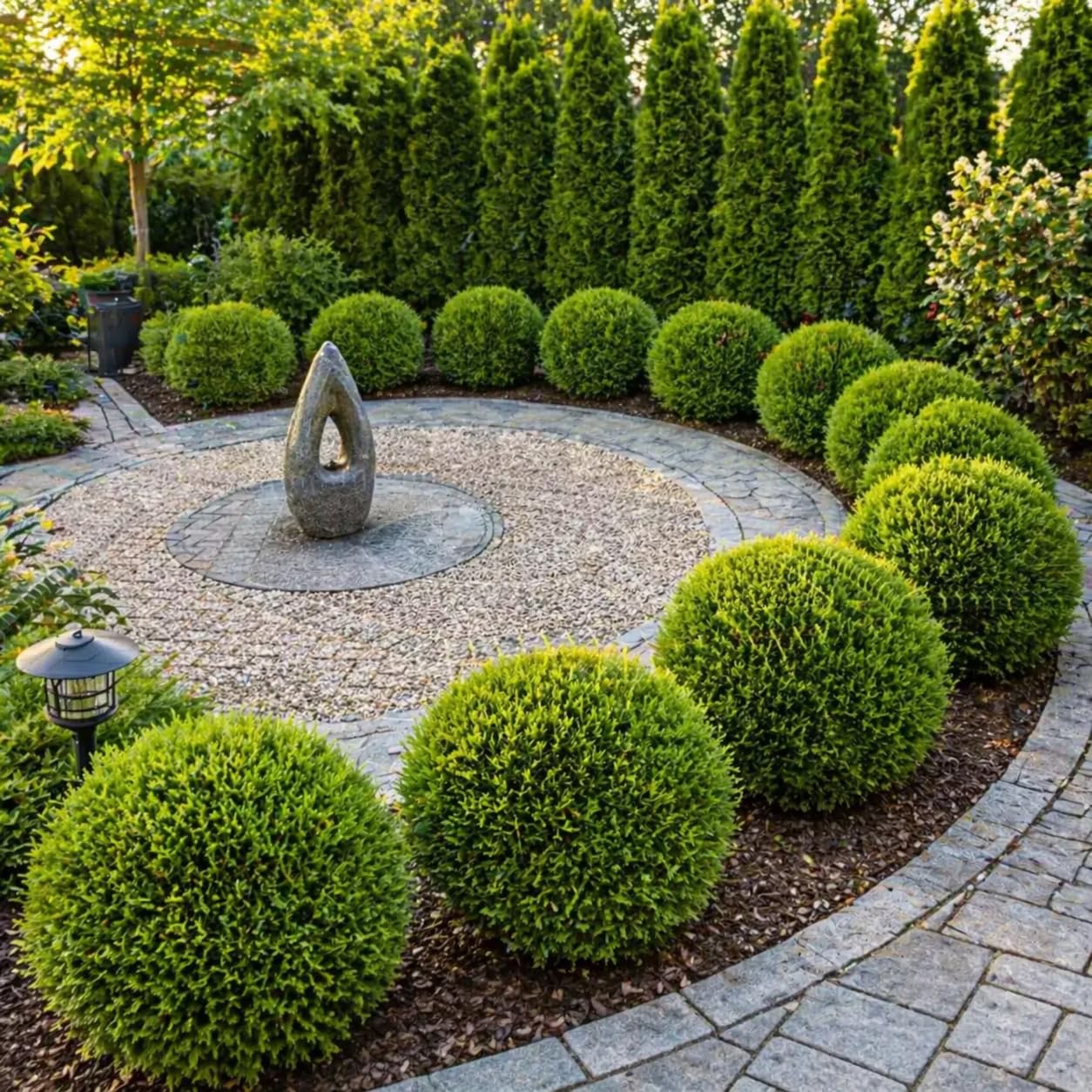2 Mr Bowling Ball Live Plant, Trade Gallon Pot, 12-18 Inch Tall Arborvitae Shrub, Compact Dwarf Evergreen for Landscape, Containers & Garden