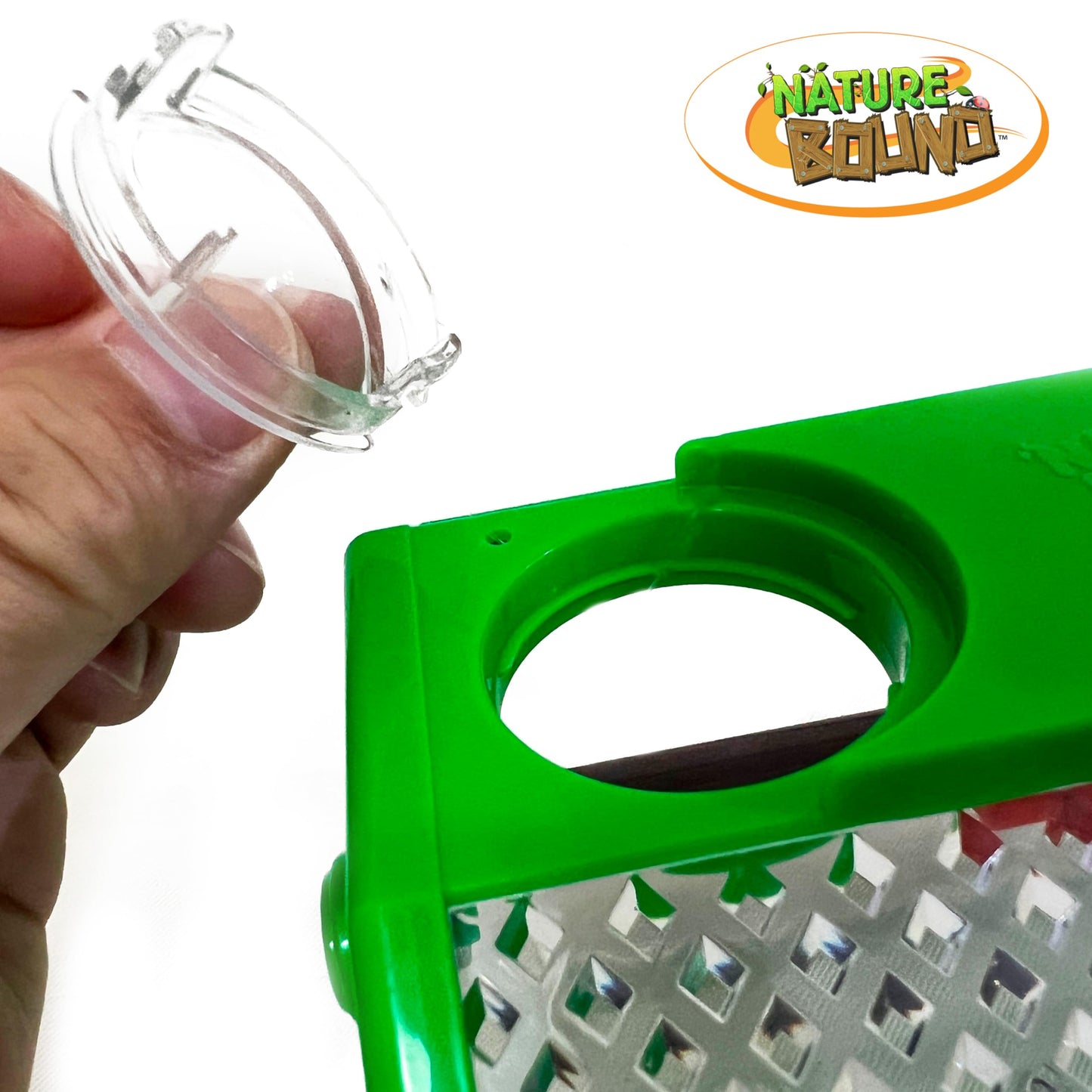 Nature Bound Bug Catcher Toy, Eco-Friendly Bug Vacuum, Catch and Release Indoor/Outdoor Play, Ages 3 to 12, Green, Complete Kit for Kids, Includes Capture Core with Magnification