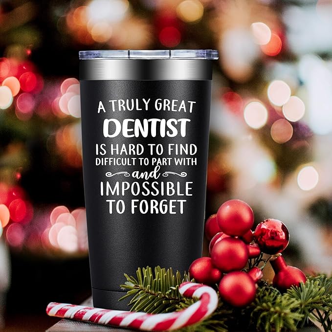 Dentist Gifts for Men - Dentist Gift Ideas - Appreciation Christmas Gifts for Dentists, Dental Assistant, Dental Hygienist - 20oz Tumbler