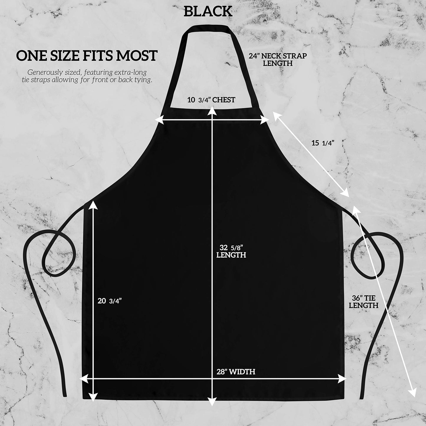 GREEN LIFESTYLE 12 Pack Bib Apron - Unisex Black Aprons, Machine Washable Aprons for Men and Women, Kitchen Cooking BBQ Bulk (Pack of 12, No Pockets, Black)