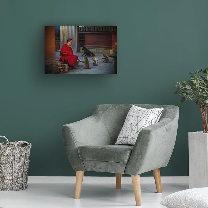 Trademark Fine Art Canvas Wall Art - Ummu Nisan Kandilcioglu 'Repast' Wall Art for Living Room, Bedroom, or Office Décor