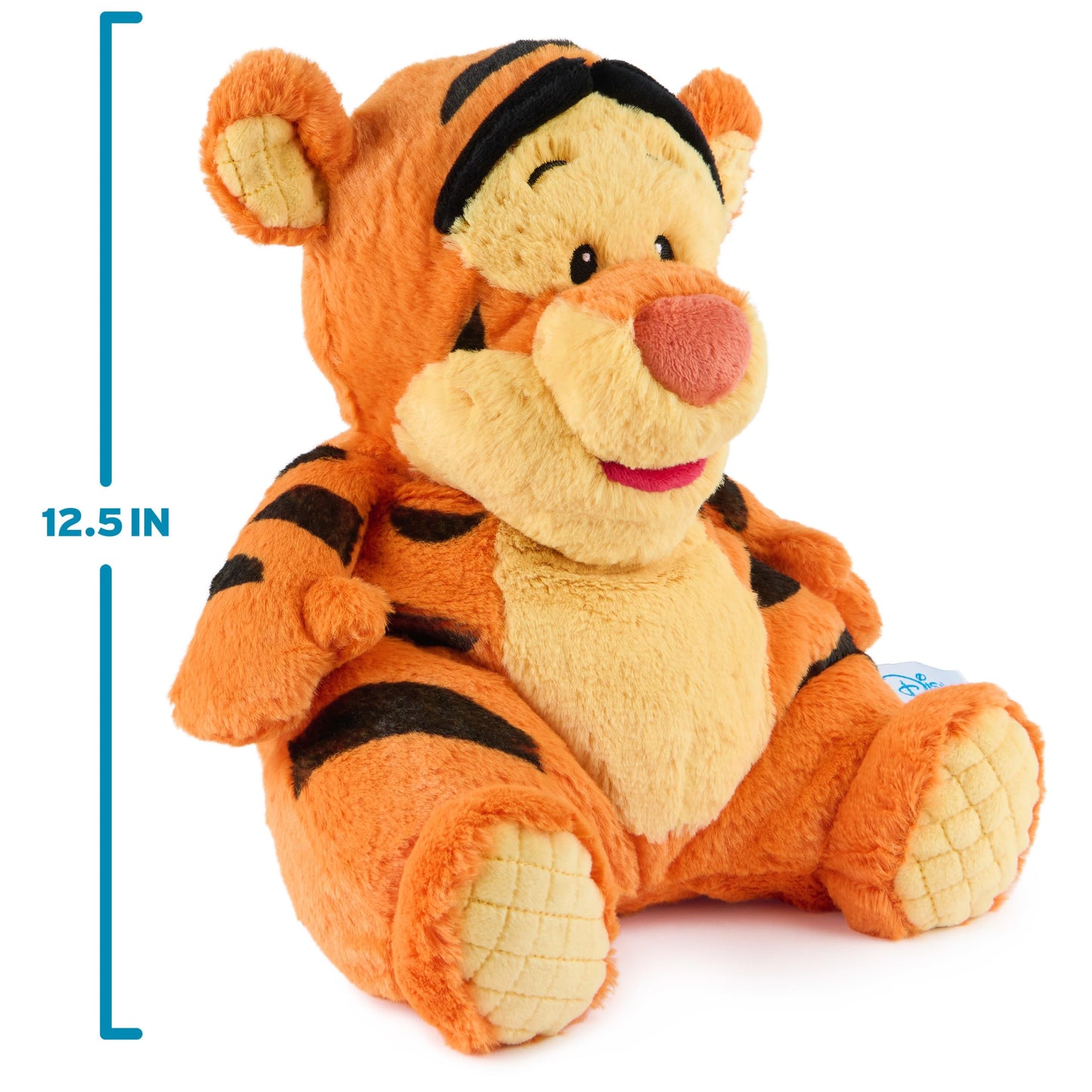 GUND Disney Official Tigger Oh So Snuggly Plush, Winnie the Pooh, Tigger Tiger Stuffed Animal for Ages 1 and Up, Orange, 12.5”