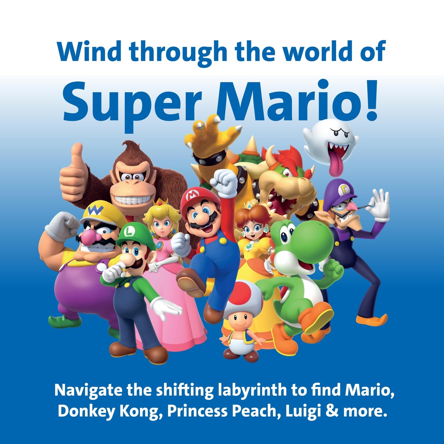 Ravensburger Super Mario Labyrinth Board Game - A Strategic Maze Challenge for Family Nights - Great Birthday Gift - 2-4 Players - Kids Ages 7-10 and Older