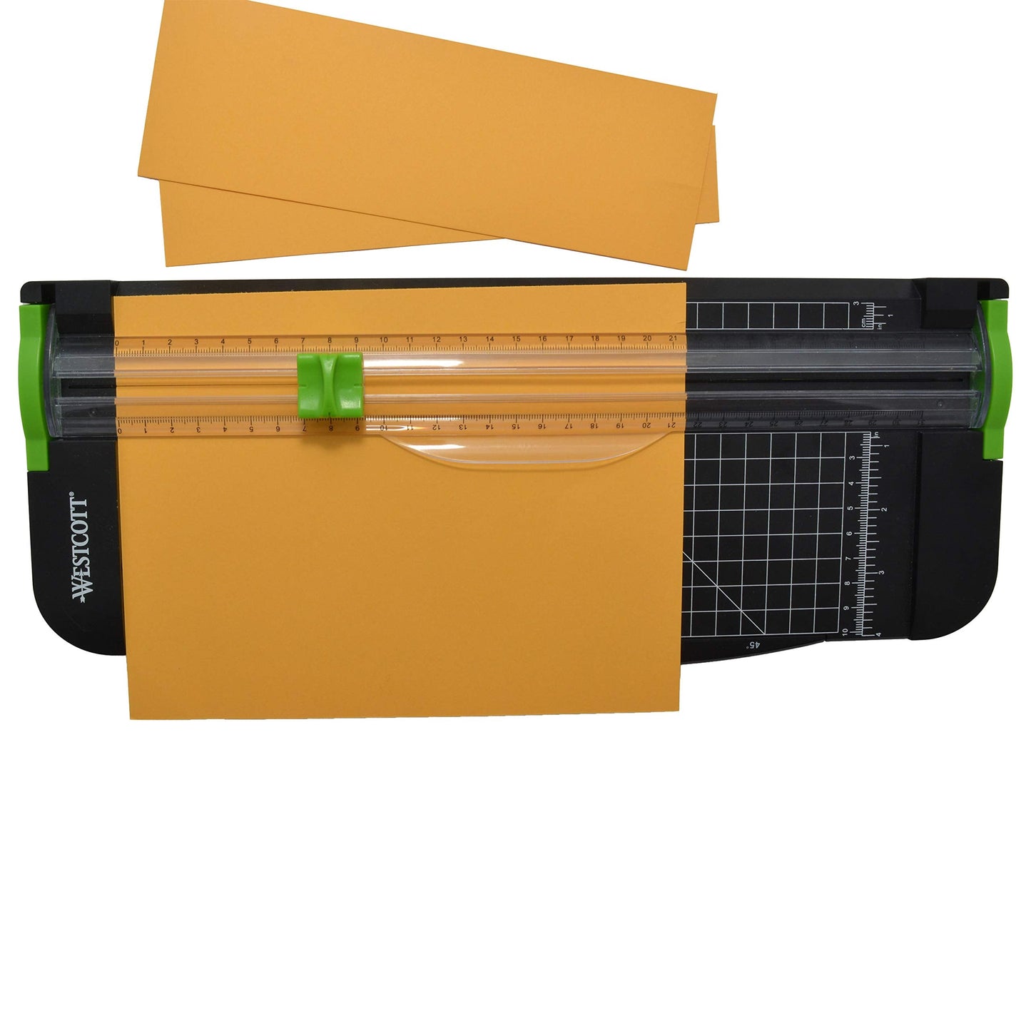 Westcott Paper Cutter 12" Paper Trimmer Scrapbooking Tool, Black