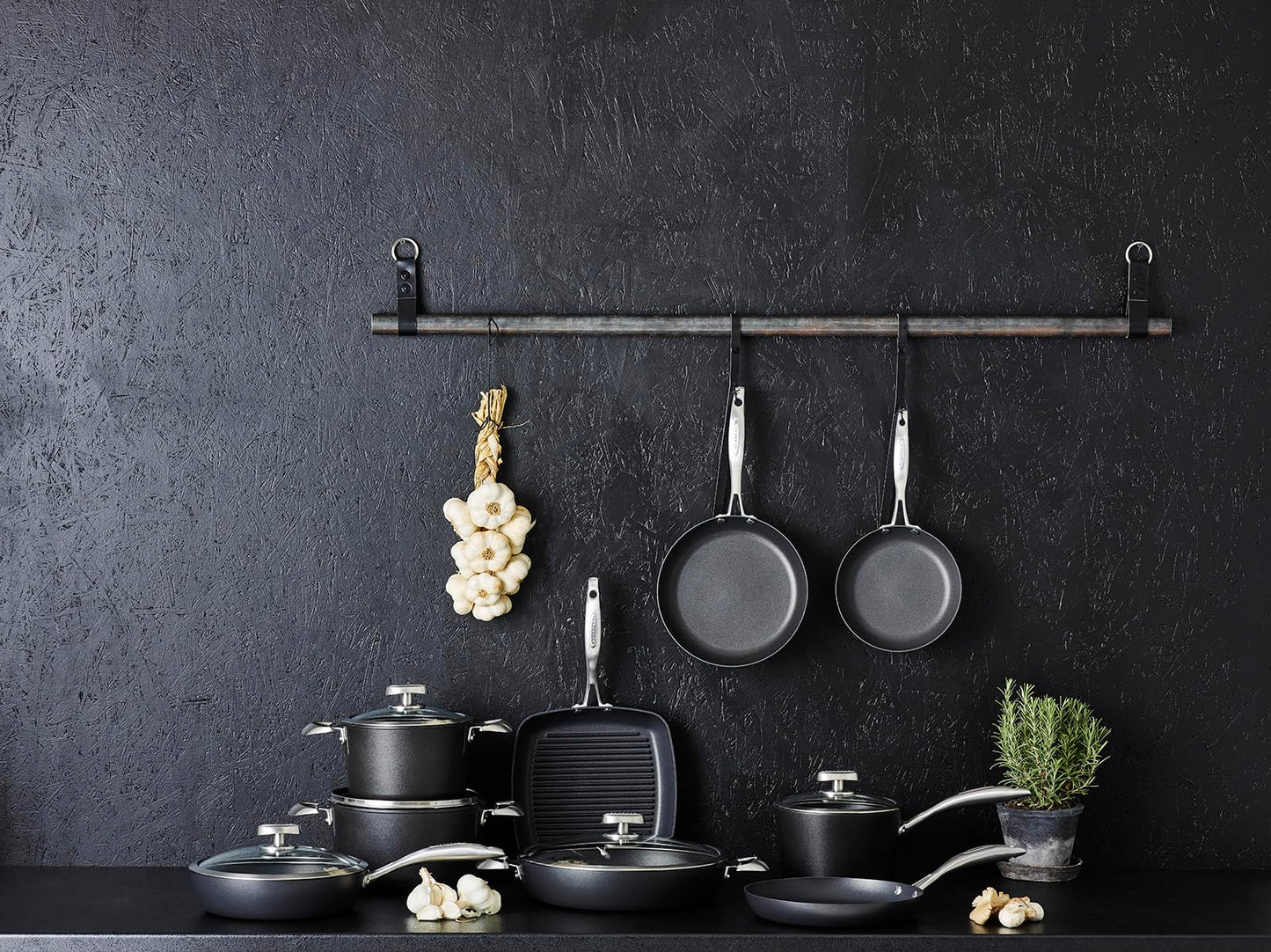 Scanpan Pro IQ 10.5” Square Grill Pan - Easy-to-Use Nonstick Cookware - Dishwasher, Metal Utensil & Oven Safe - Made by Hand in Denmark