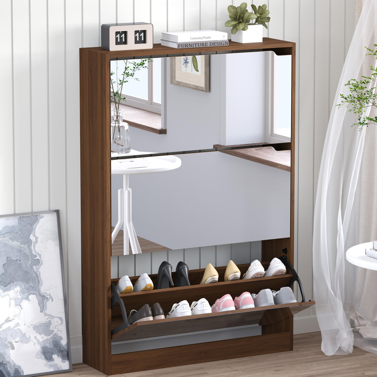 Shoe Cabinet with 3
