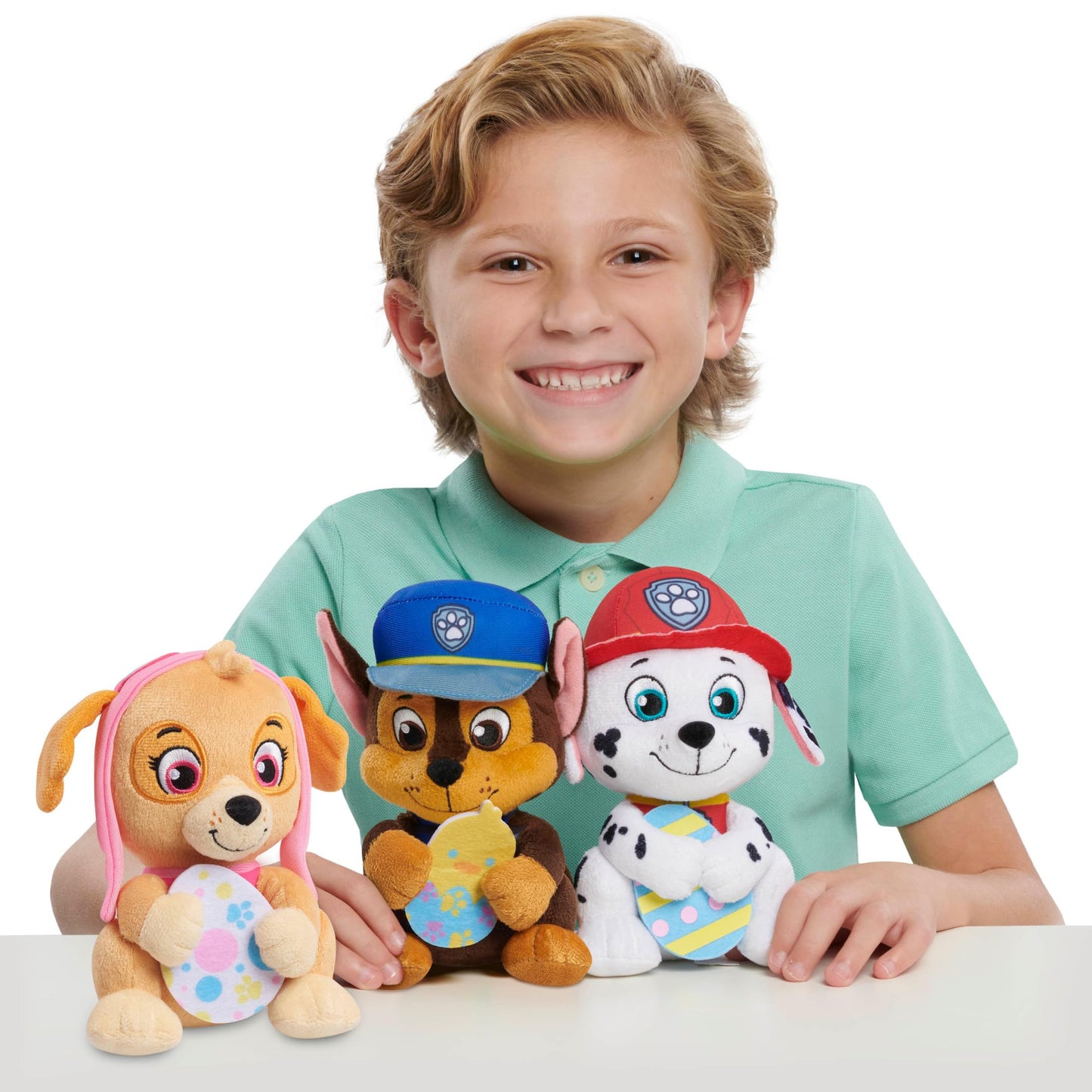 Paw Patrol Nickelodeon Easter Plush 3-Pack, Easter Basket Stuffers Plush Stuffed Animals for Kids, Ages 3+, by Just Play